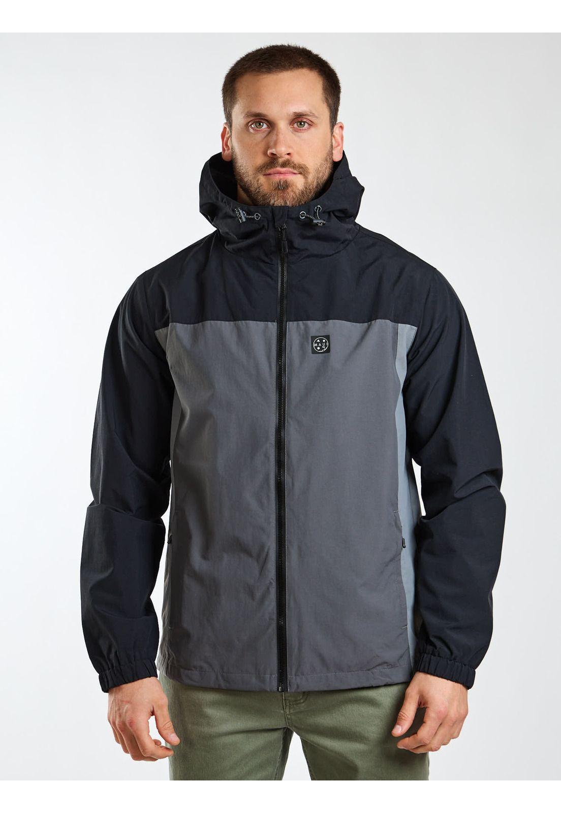 Cortaviento Shore Gris Hombre Maui and Sons-0