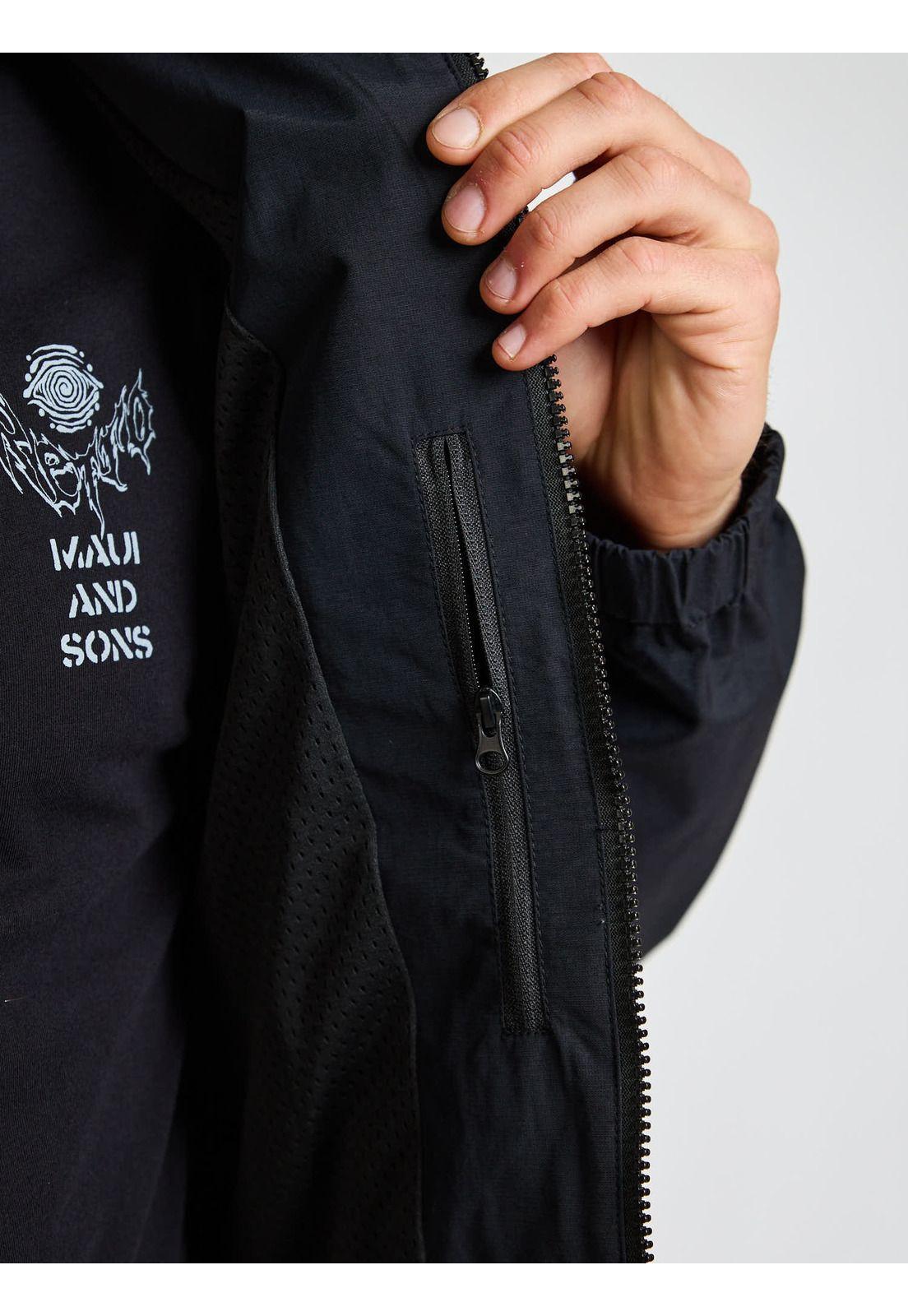 Cortaviento Shore Gris Hombre Maui and Sons-5