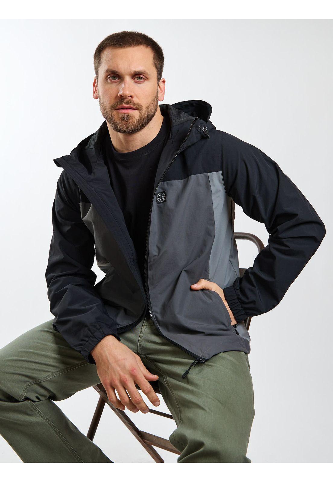 Cortaviento Shore Gris Hombre Maui and Sons-7