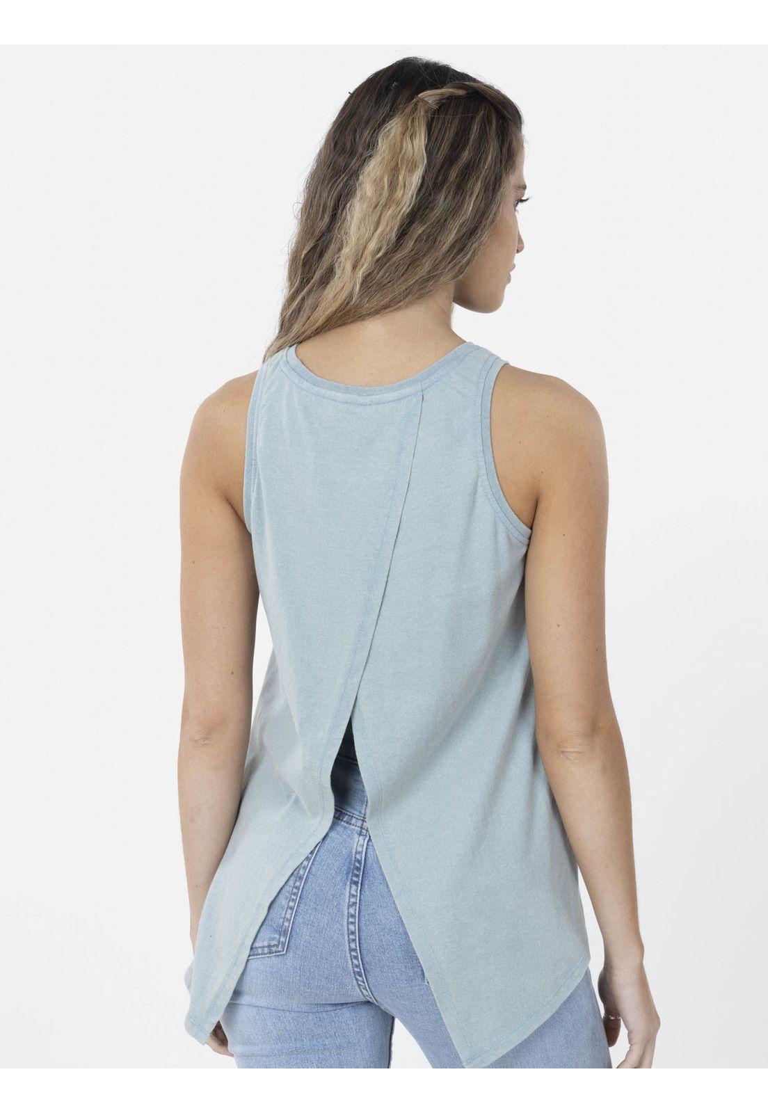 Polera SIMPLY ENERGY Mujer Celeste Maui and Sons-1