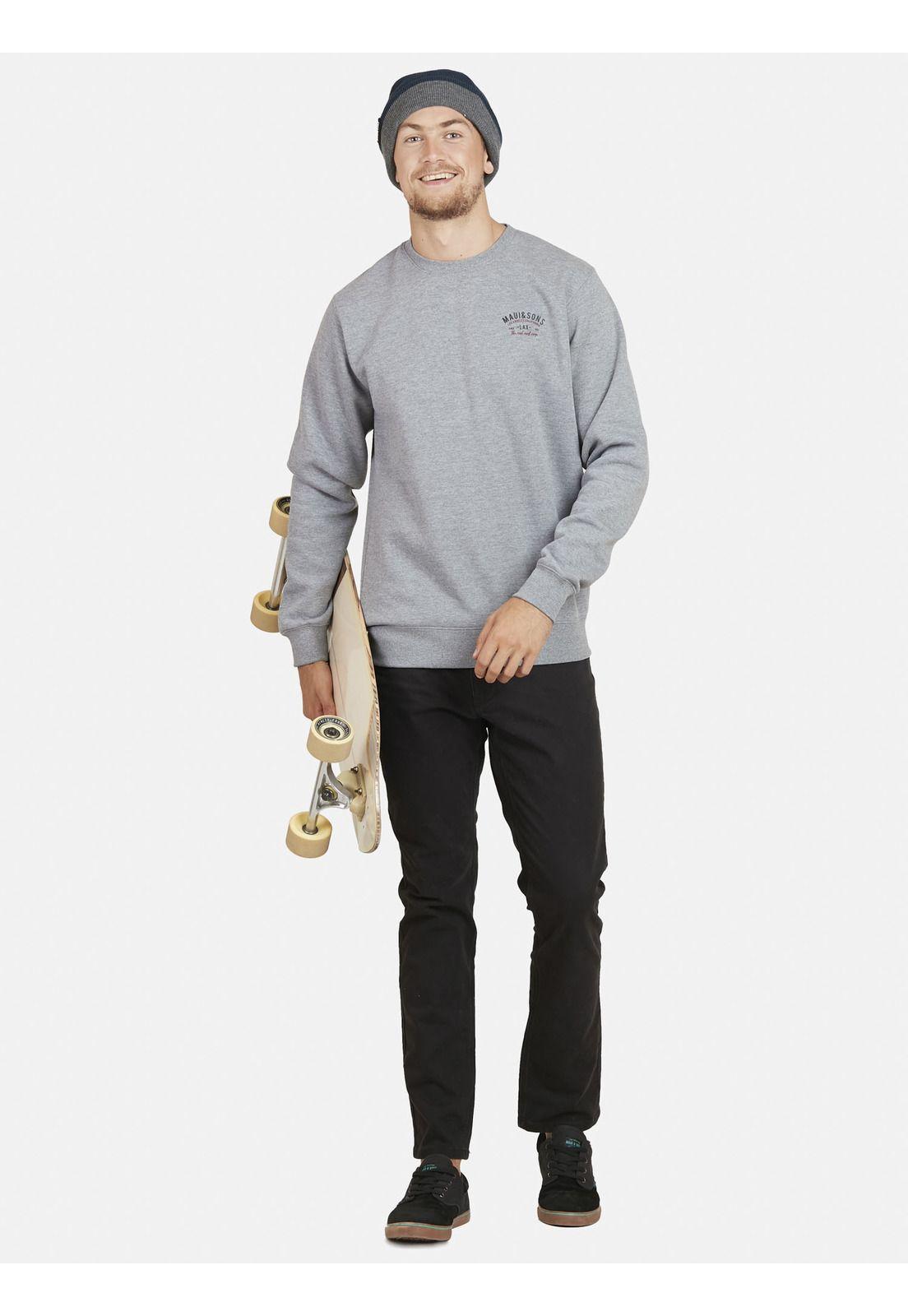 Poleron Hombre Gris Maui and Sons-1