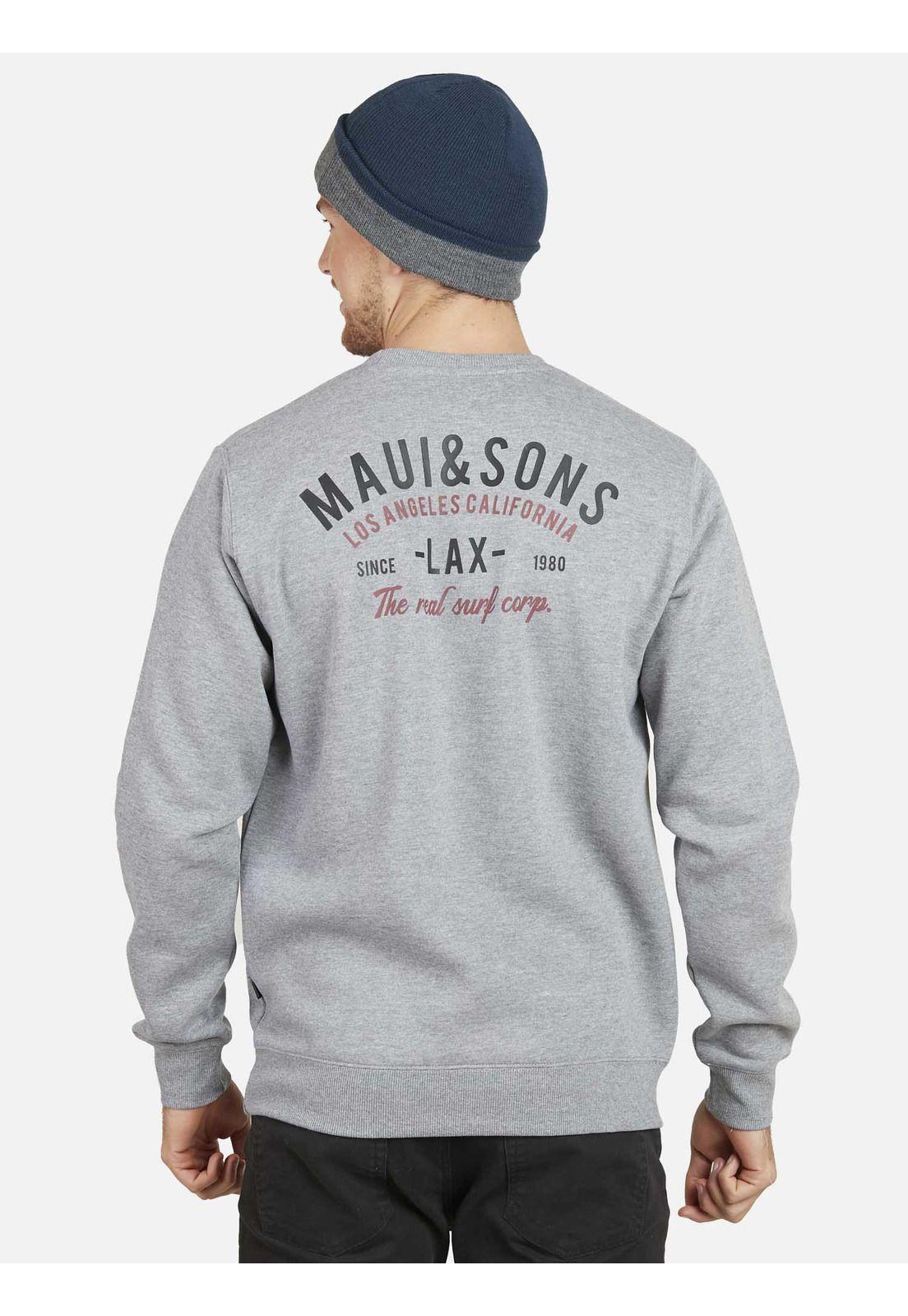Poleron Hombre Gris Maui and Sons-2