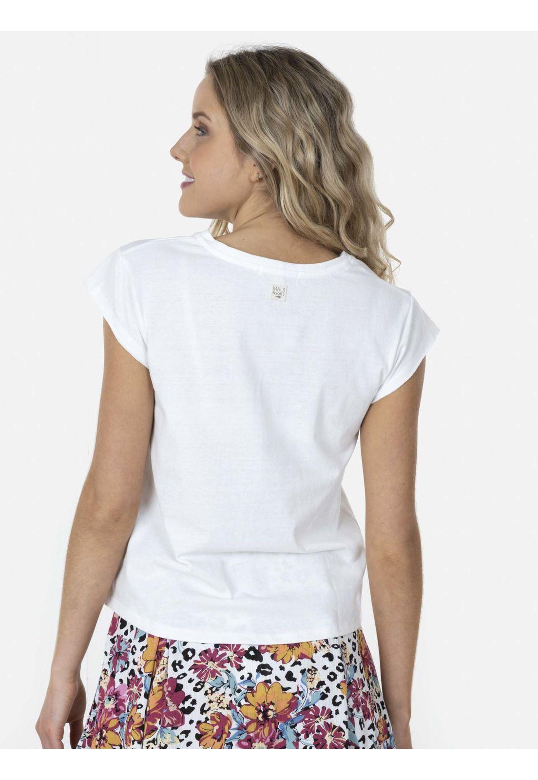Polera STATE OF MIND Mujer Blanco Maui and Sons-1