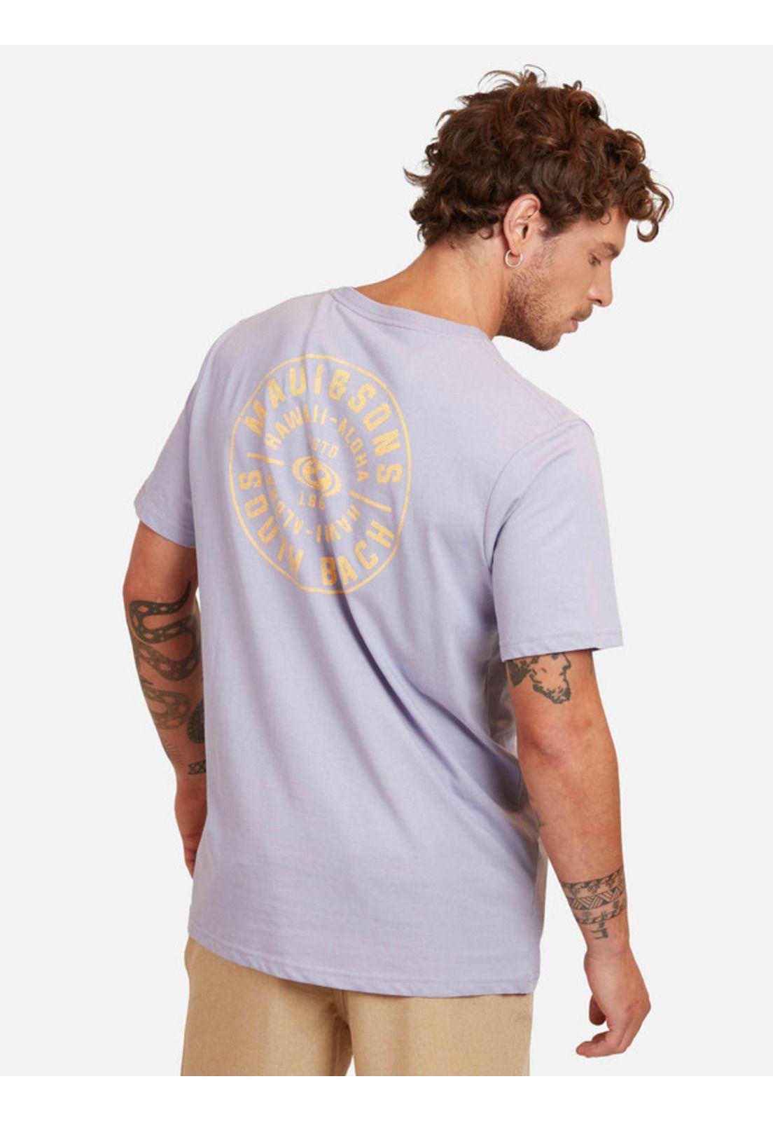 Polera Maui Surf Trip Ss Tee Hombre Morado Maui And Sons-1