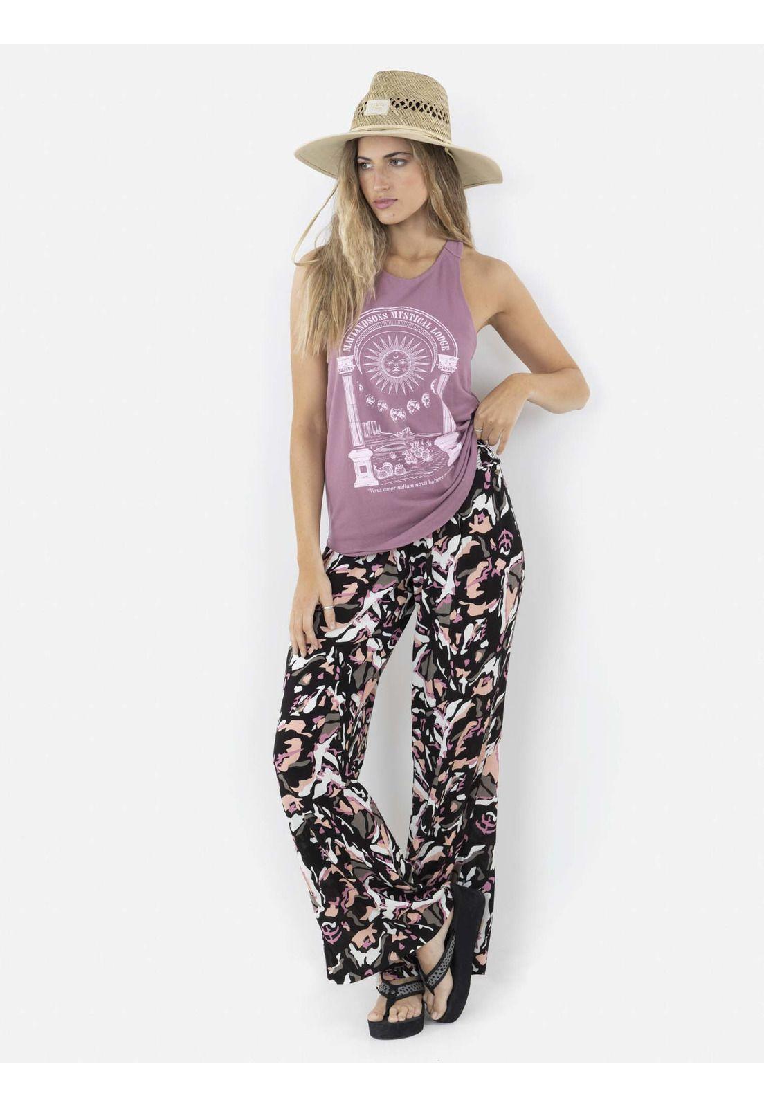 Polera MYSTICAL GREEK Mujer Rosado Maui and Sons-3