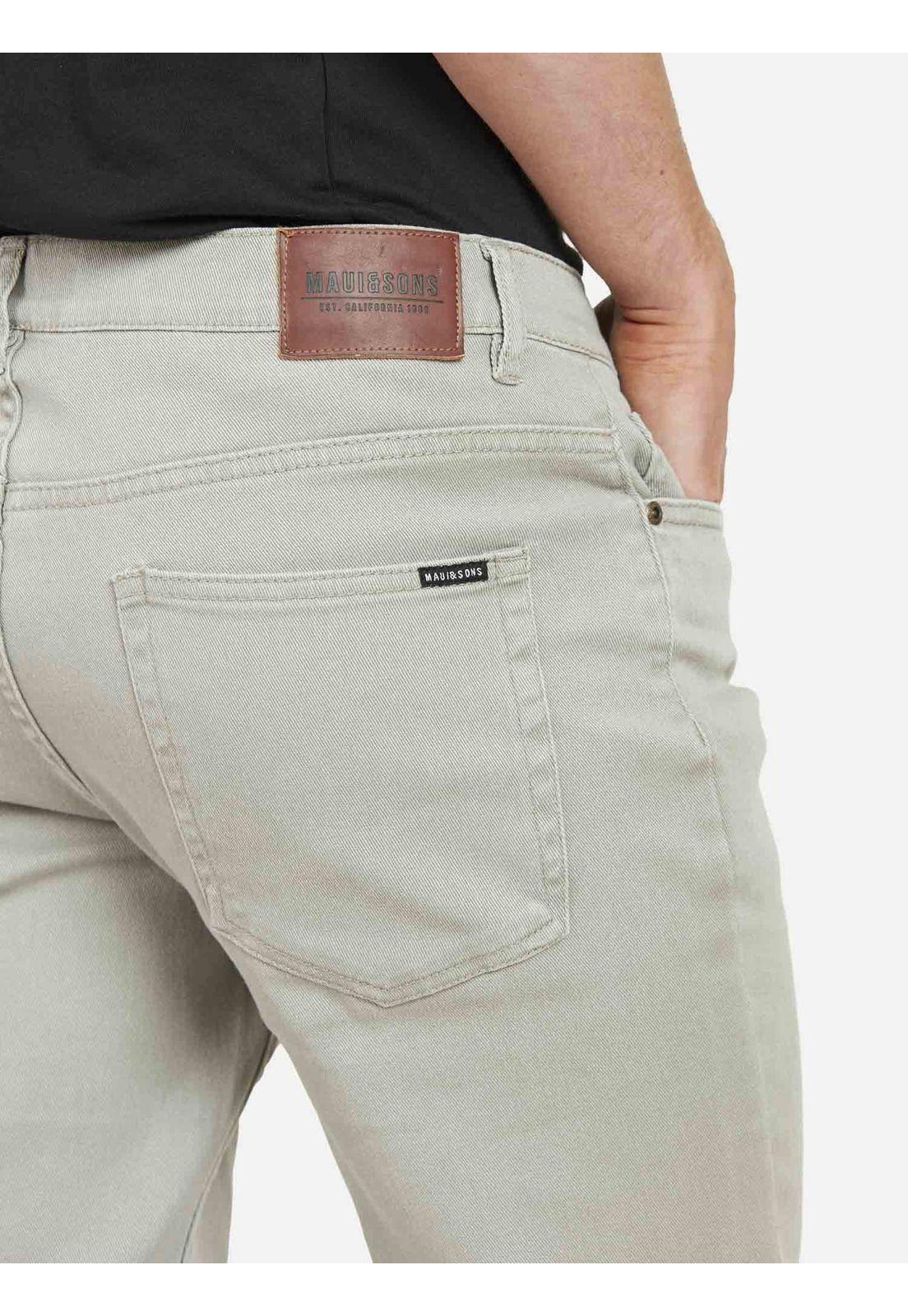Pantalon 5N160 Hombre Beige Maui and Sons-2