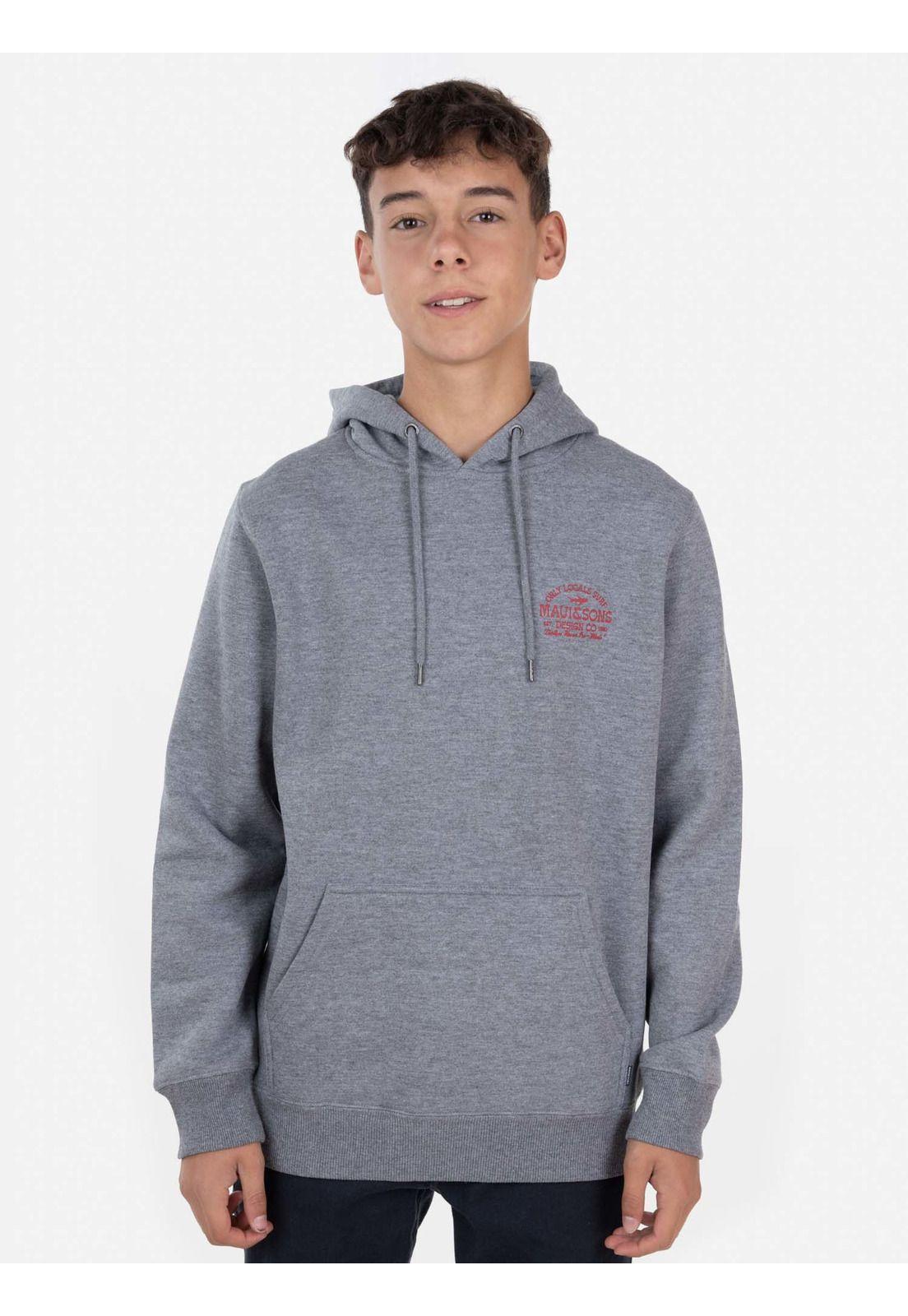 Poleron DESIGN Juvenil Gris Maui and Sons-0