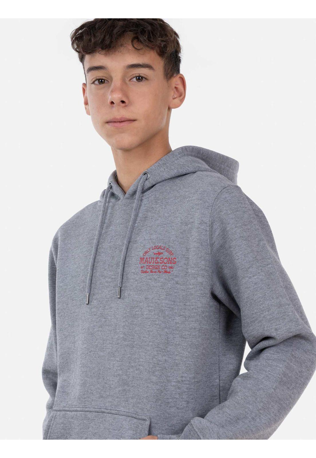 Poleron DESIGN Juvenil Gris Maui and Sons-2
