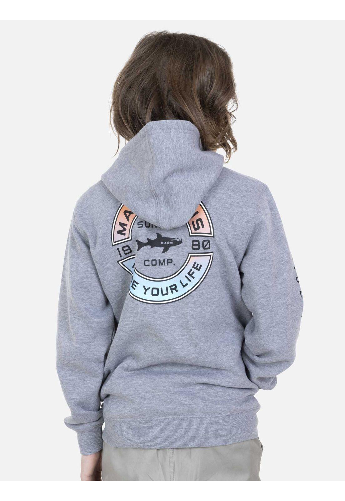 Poleron Canguro Juvenil Gris 5O1075-MV22 Maui & Sons-3