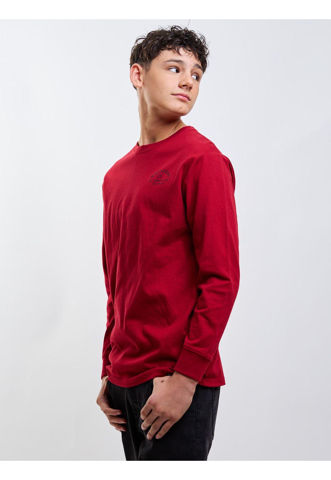 Polera ML Mateo Rojo Infantil Maui And Sons-4