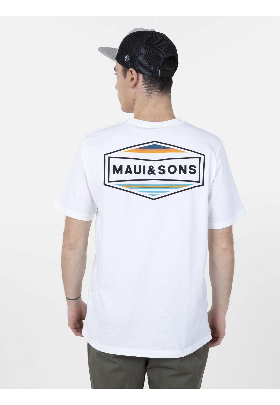 Pack Polera Jockey 5AV1566 Hombre Blanco Maui and Sons-0