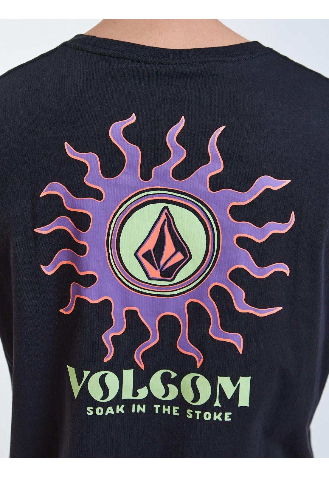 Polera MC Morristone Negro Hombre Volcom-3
