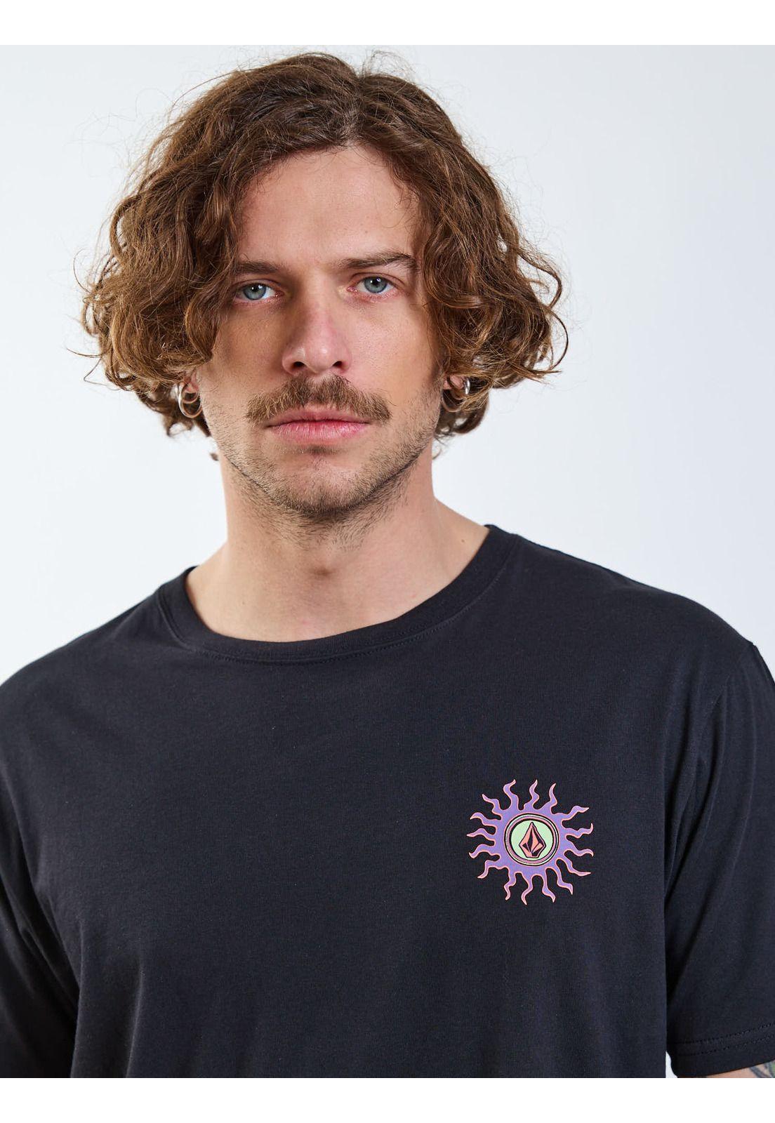 Polera MC Morristone Negro Hombre Volcom-4
