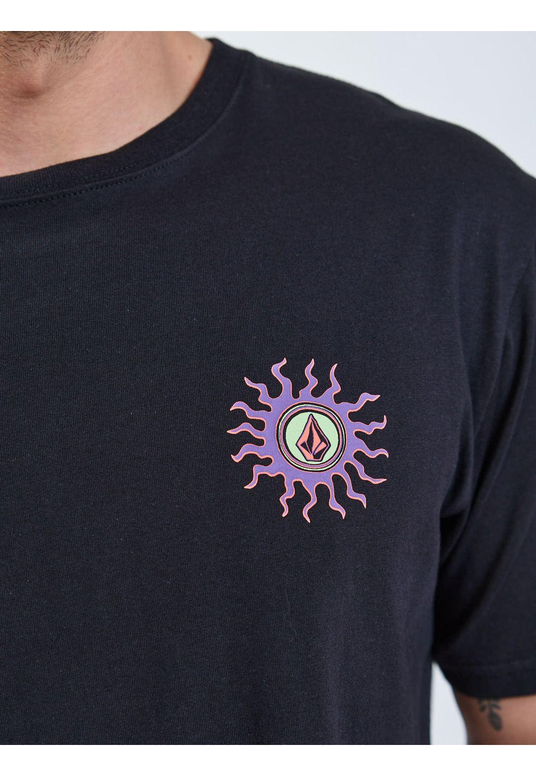 Polera MC Morristone Negro Hombre Volcom-5