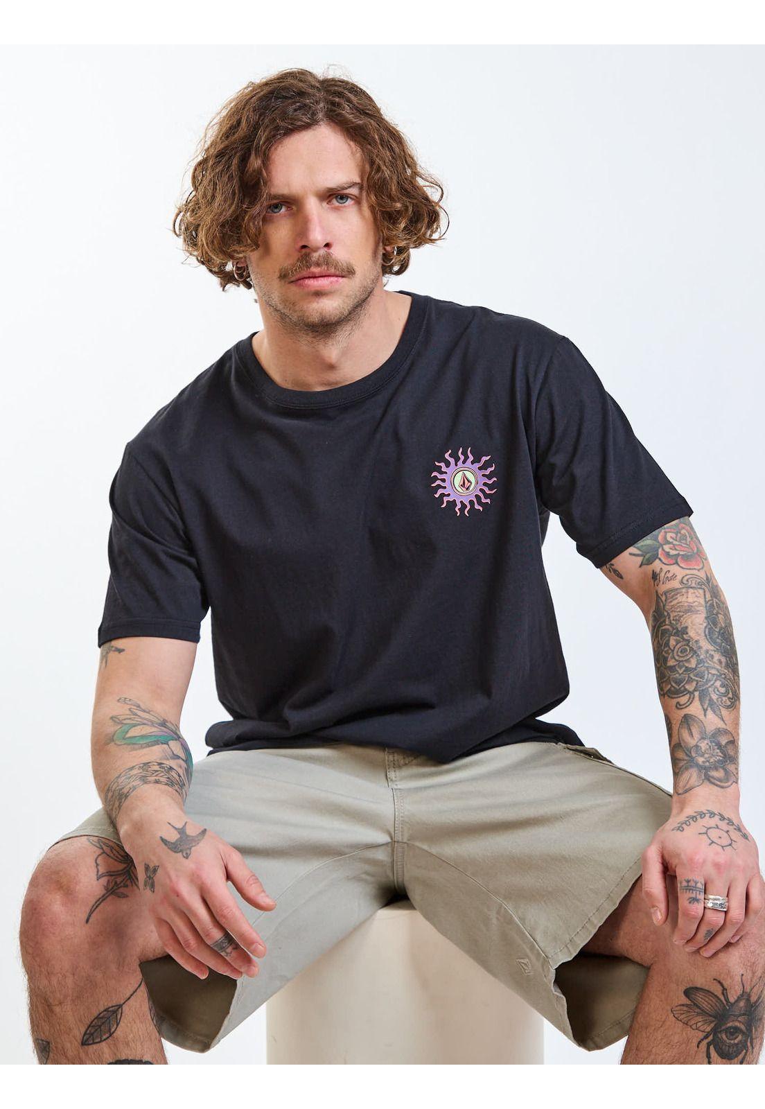 Polera MC Morristone Negro Hombre Volcom-7