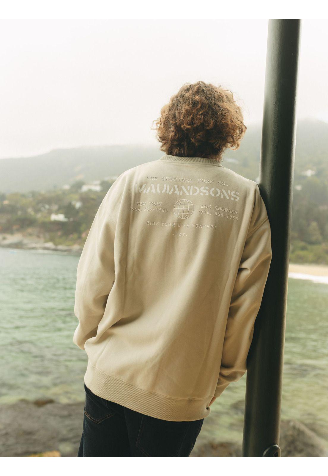 Poleron CR Secret place Beige Hombre Maui And Sons-2