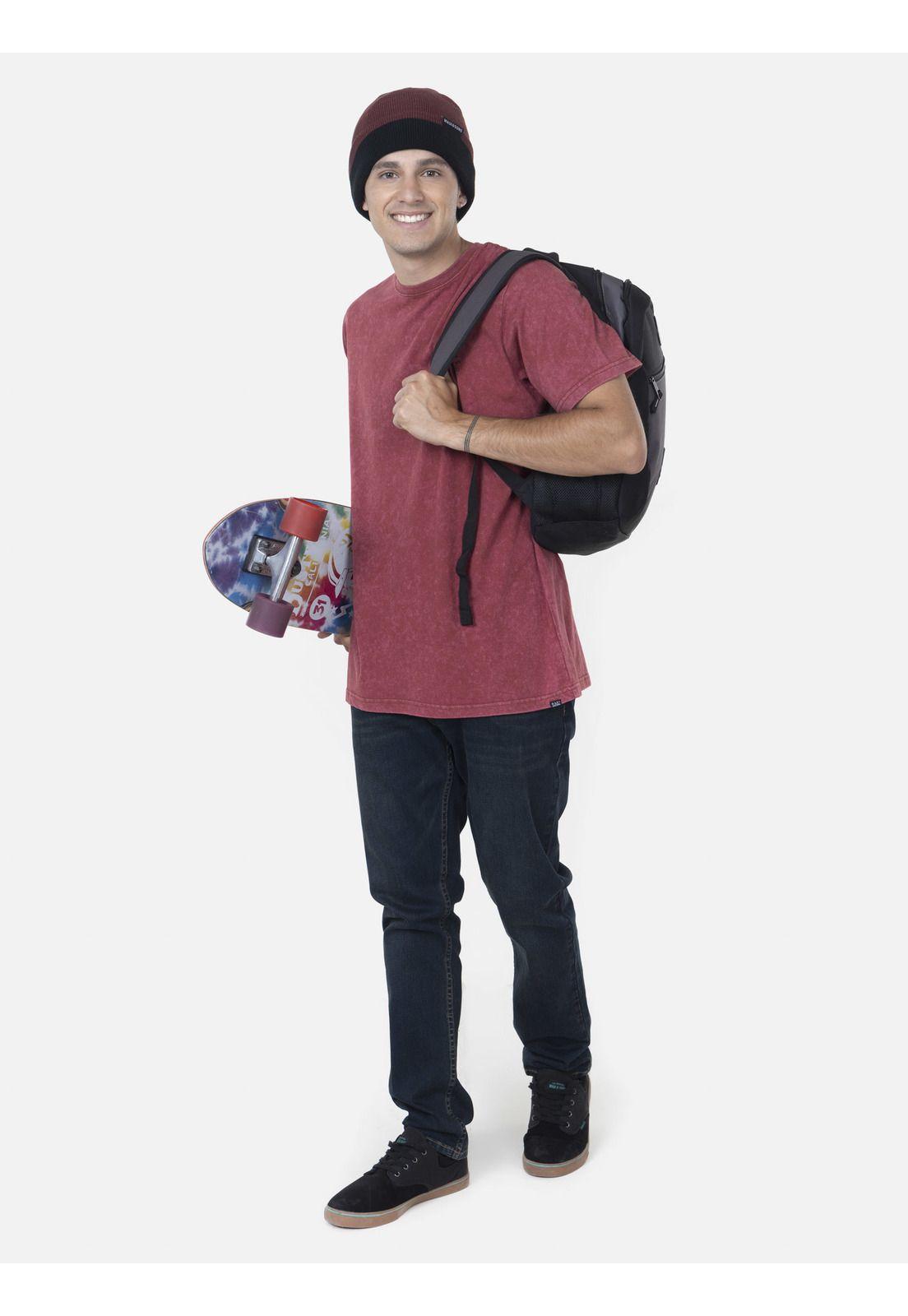 Polera Hombre MEDIEVAL RUST SS TEE Rojo Maui and Sons-3