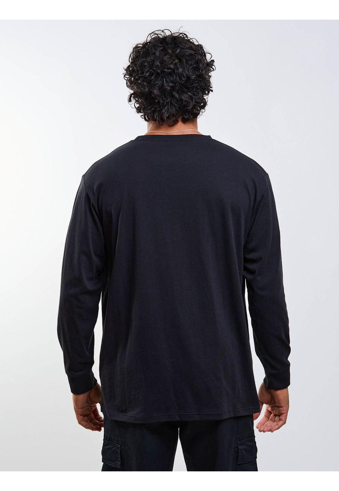 Polera ML Malu Negro Hombre Maui And Sons-1