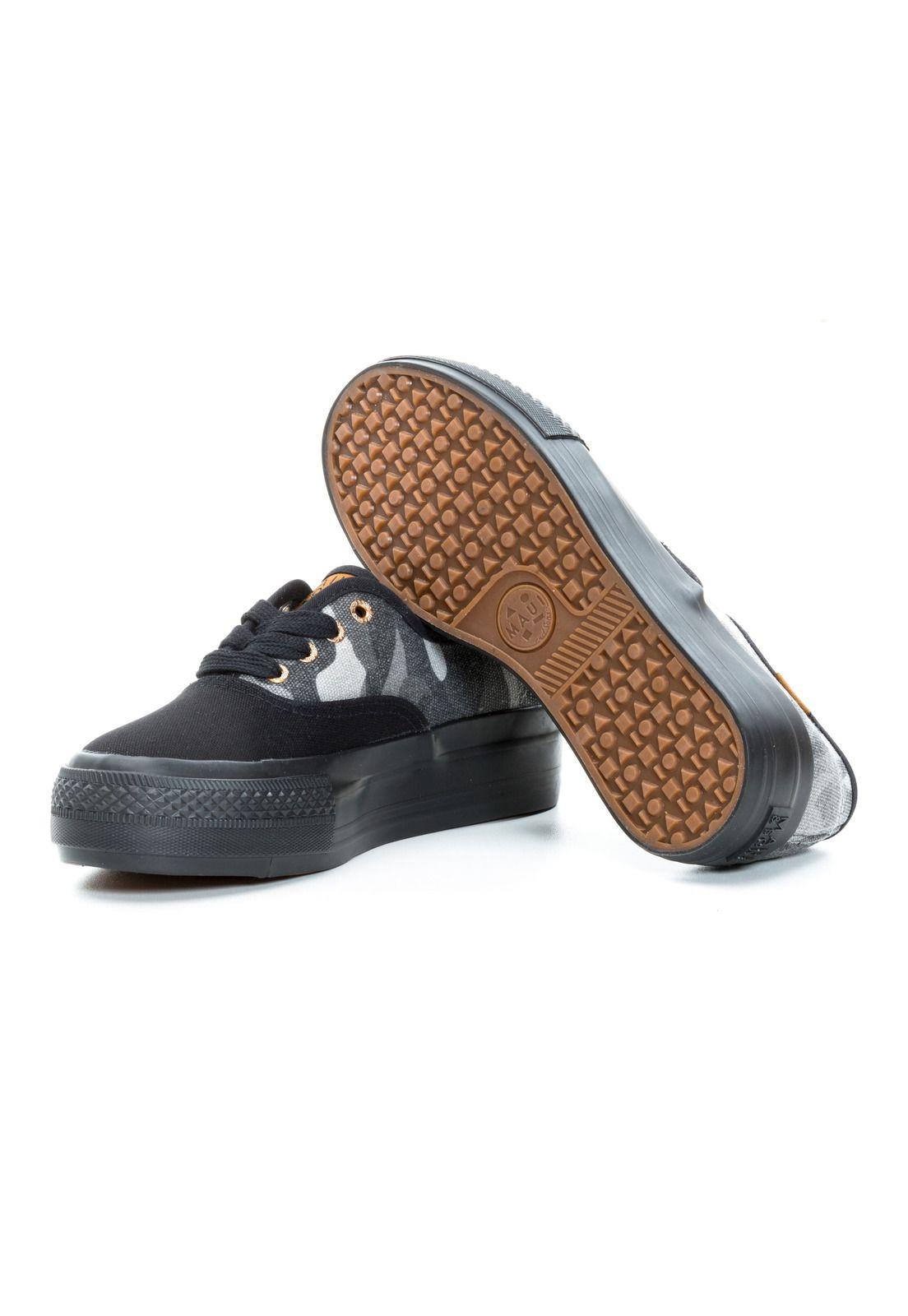 Zapatillas Mujer Negro Maui and Sons 5AC149-WI19-3