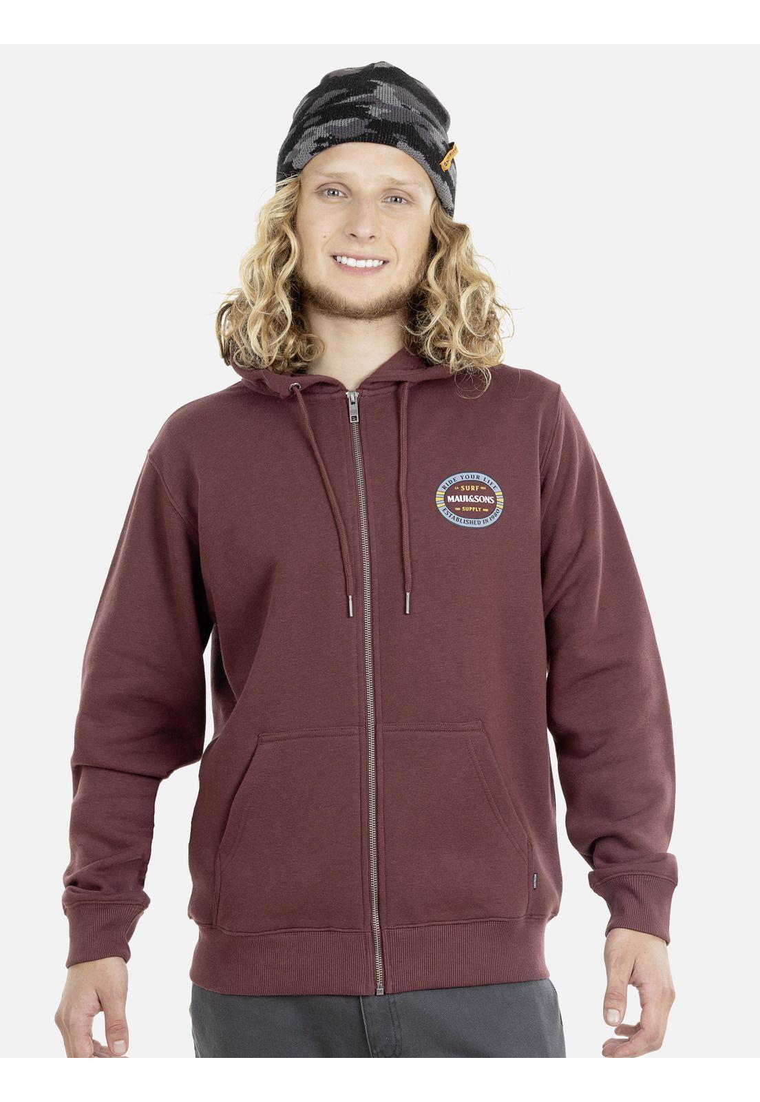 Poleron Hombre 5O435-MI21 Rojo Maui and Sons-0