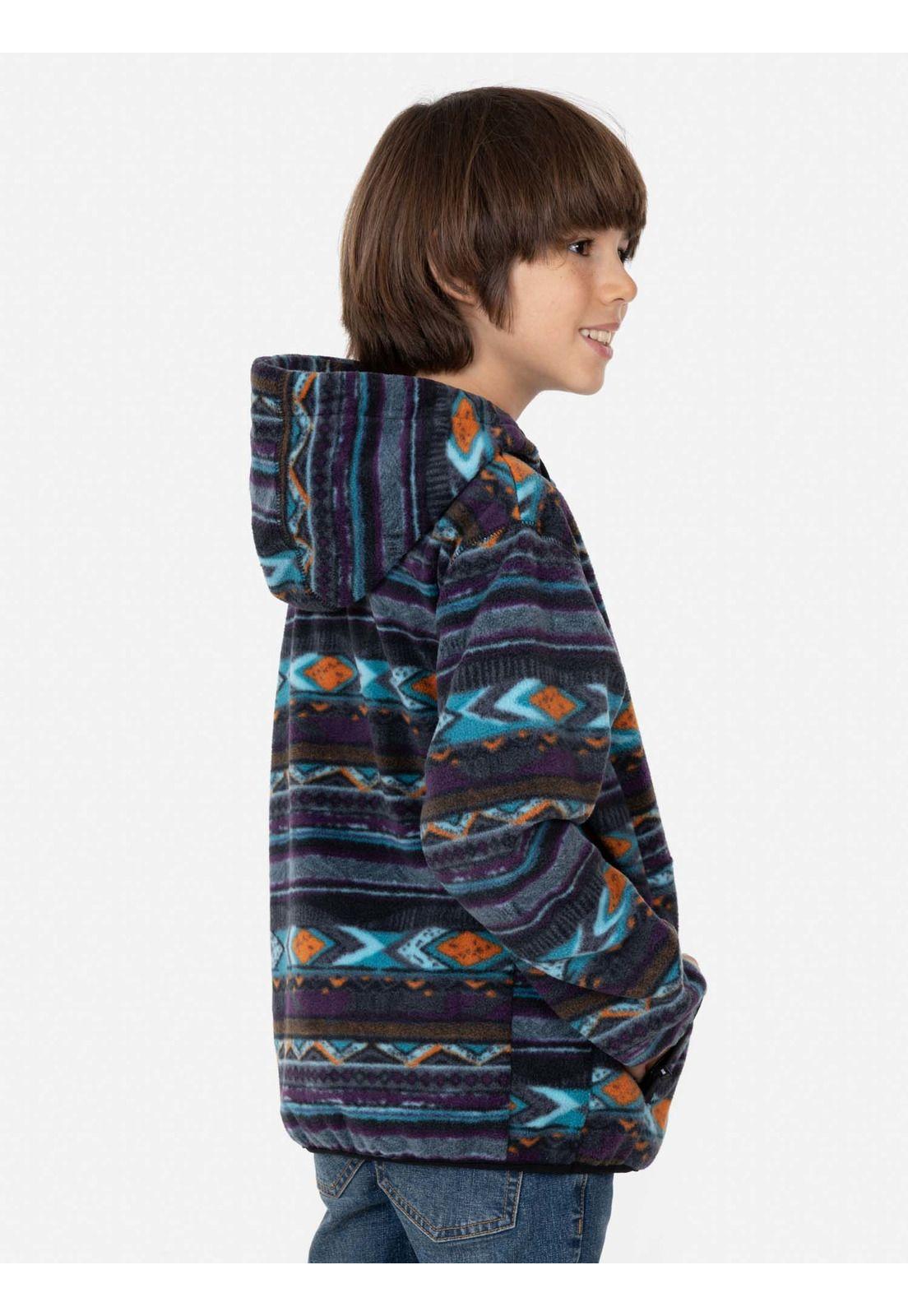 Poleron CRAZY WAVES Niño Multicolor Maui and Sons-1