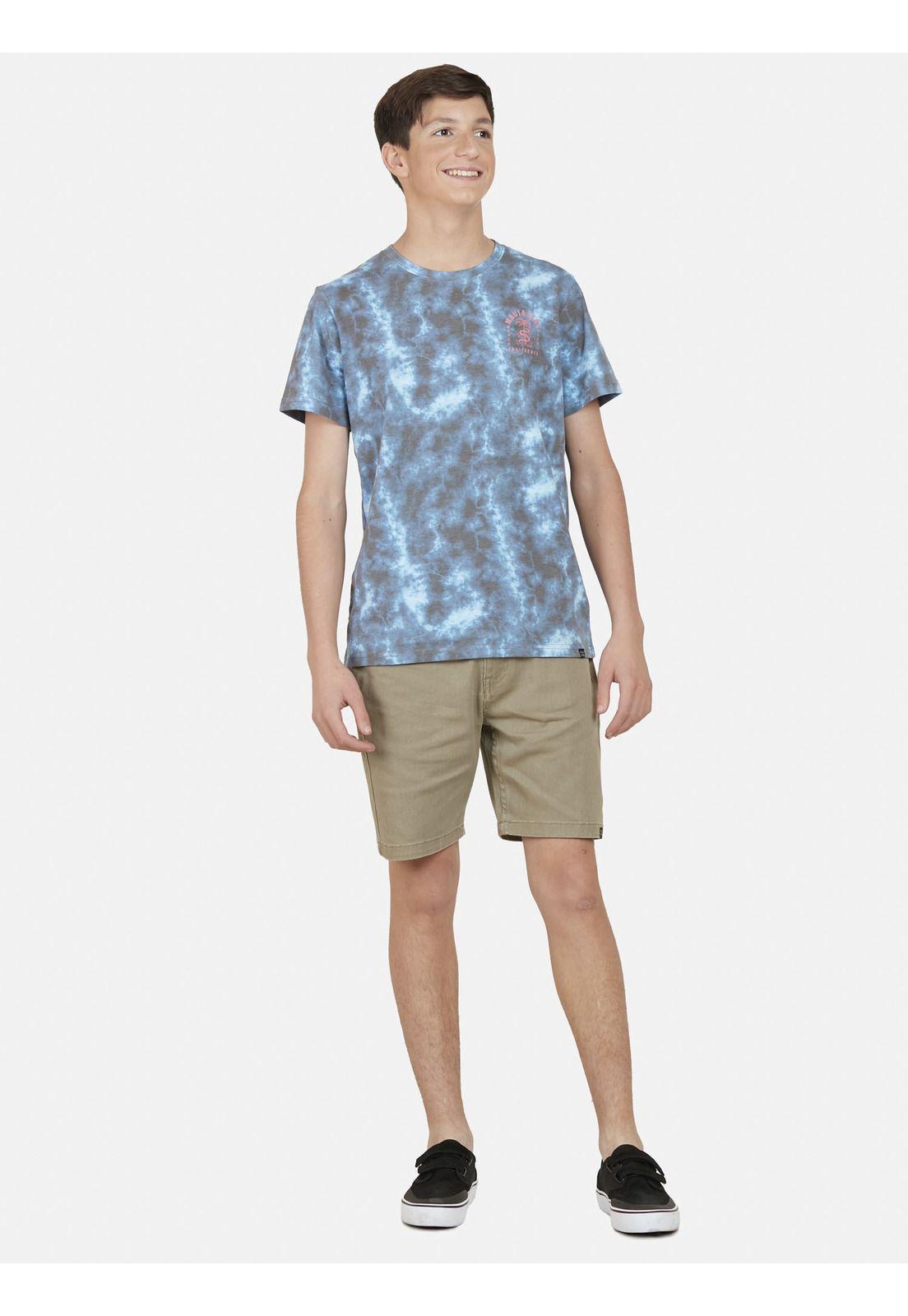 Polera GOLD COAST SS TEE Juvenil Multicolor Maui and Sons-3