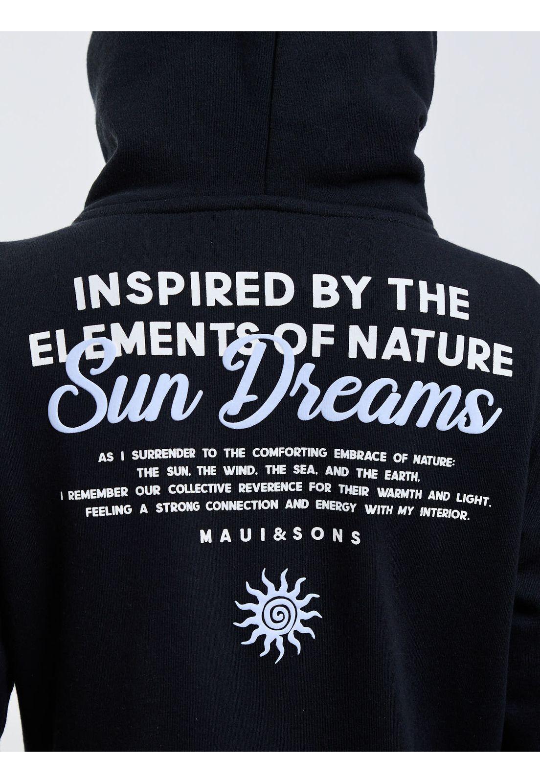 Poleron FZ Bora Bora Negro Mujer Maui And Sons-3