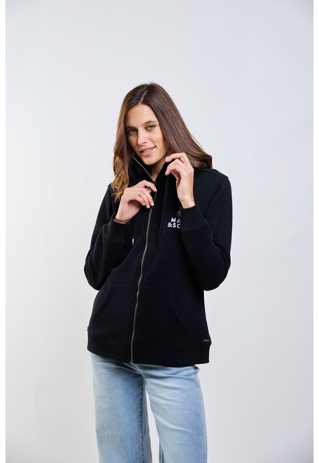 Poleron FZ Bora Bora Negro Mujer Maui And Sons-5