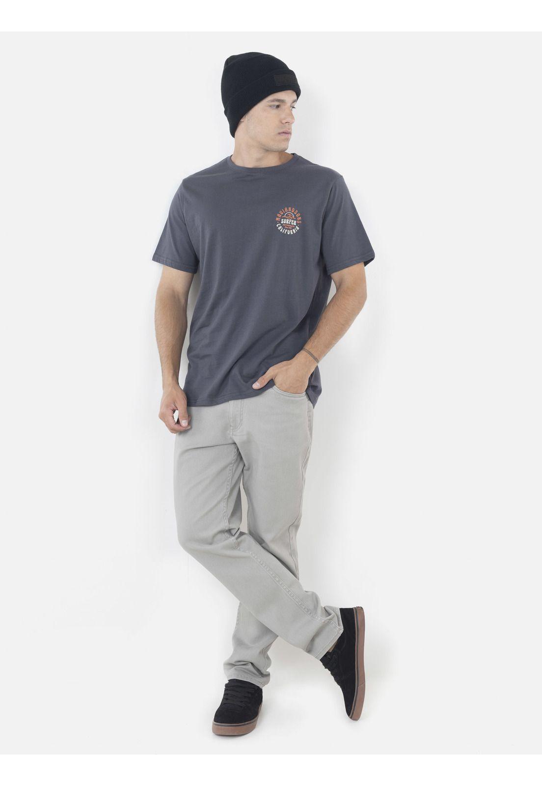 Polera Hombre SURFER SUN SS TEE Gris Maui and Sons-3