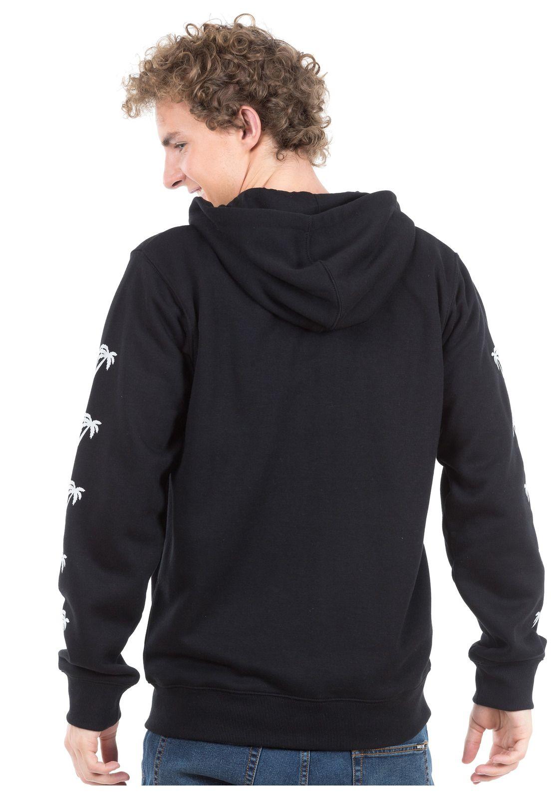 Poleron Fullzipper MAUI Hombre 5O990-MI20 Negro-1