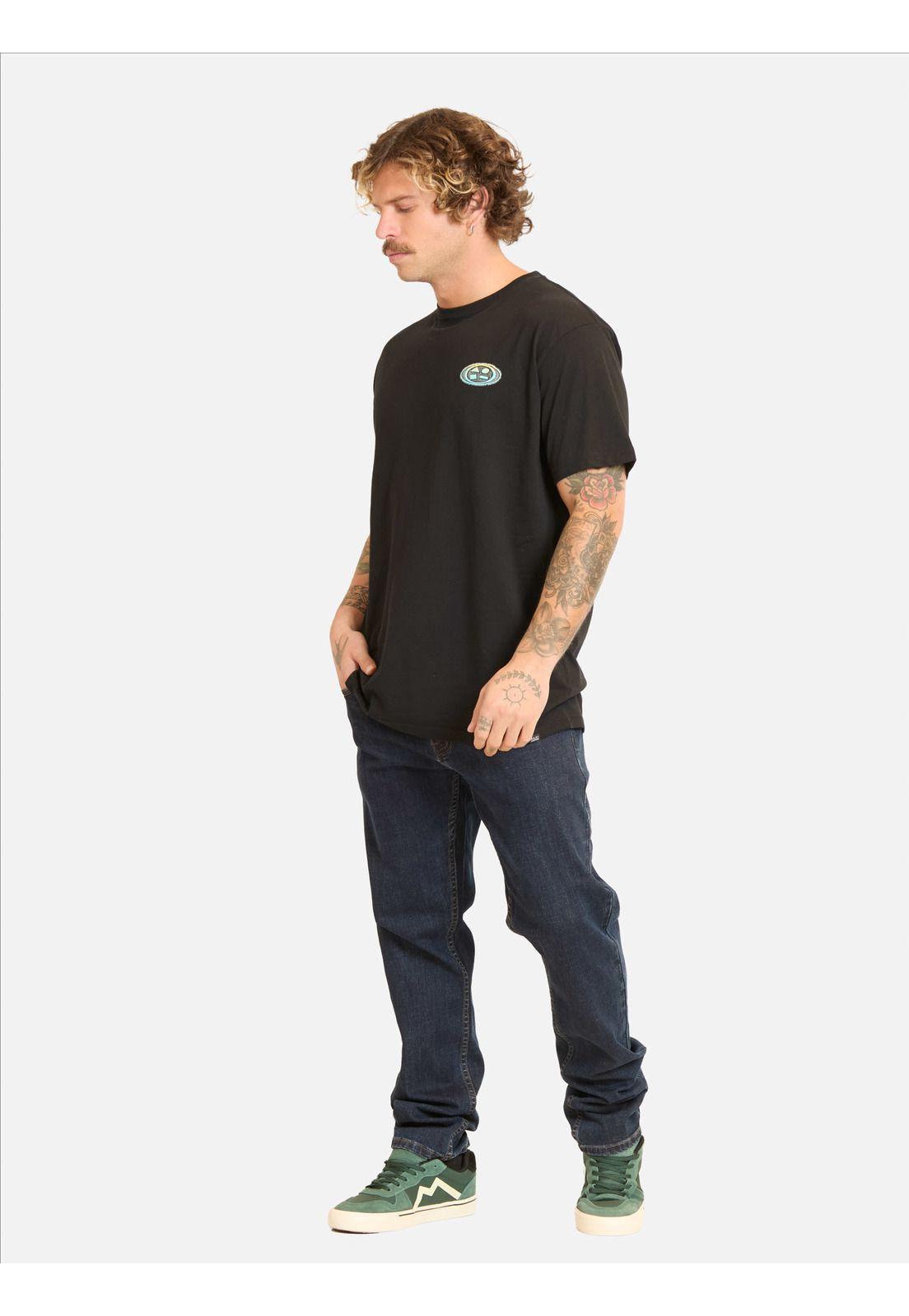 Polera MC Bomuw Negro Hombre Maui And Sons-3