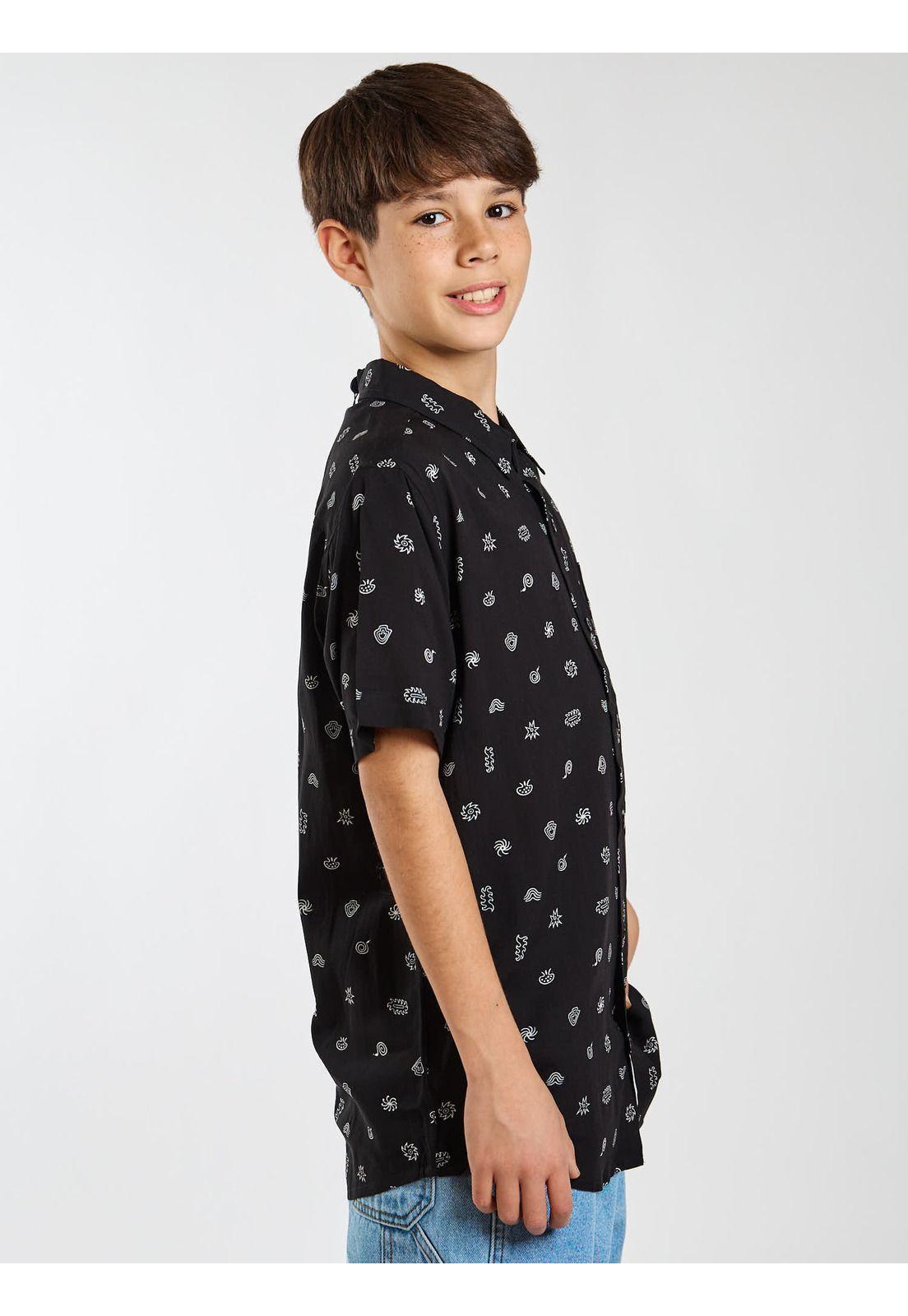 Camisa MC Palmy Multicolor Infantil Maui and Sons-2