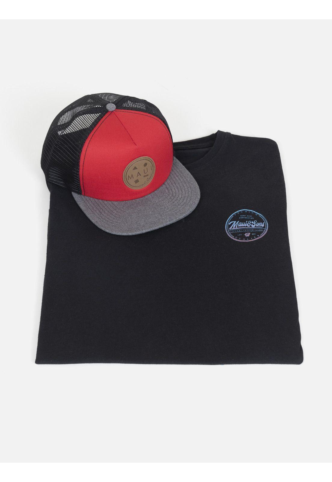 Pack Polera Jockey Hombre Negro 5AV1222-MV22 Maui And Sons-0