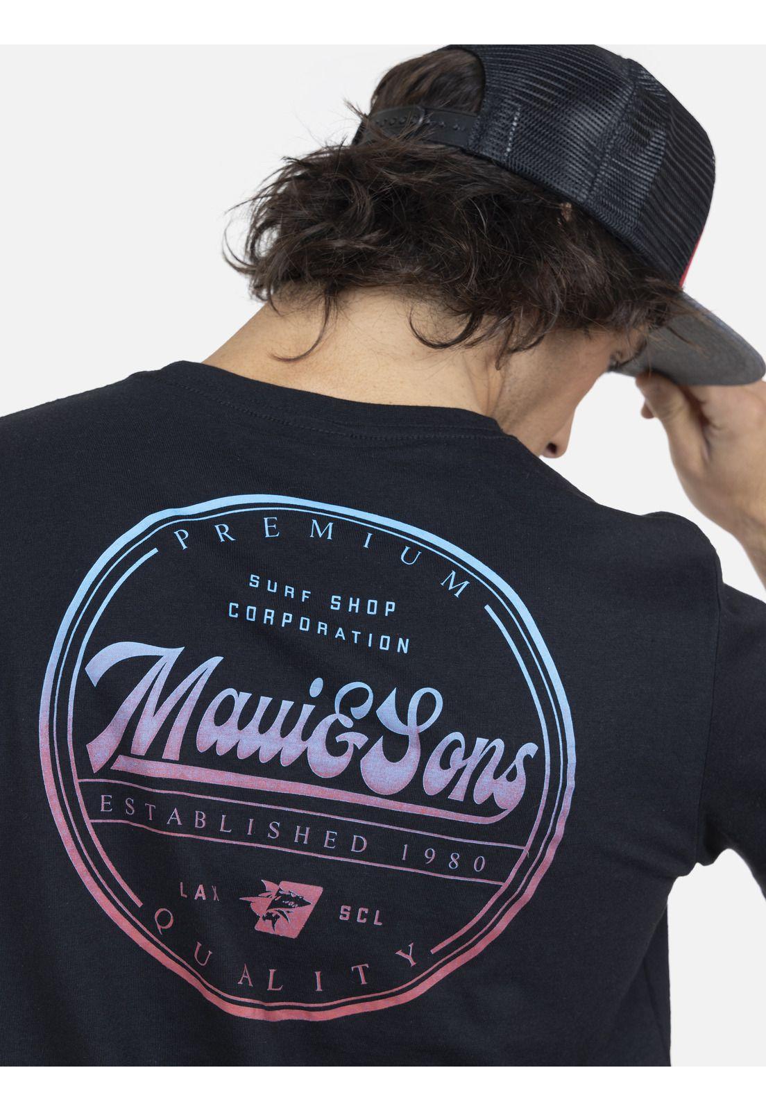 Pack Polera Jockey Hombre Negro 5AV1222-MV22 Maui And Sons-3