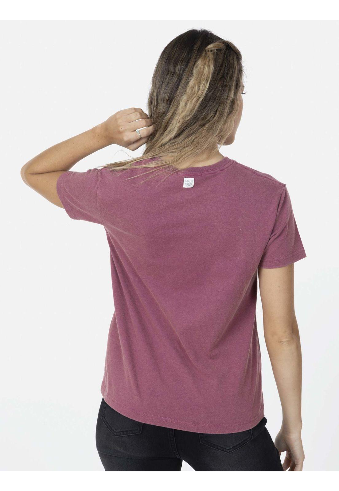 Polera SURFPALM Mujer Rosado Maui and Sons-1
