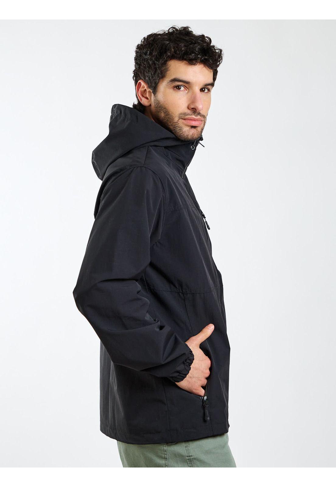 Cortaviento Pulse Negro Hombre Volcom-2