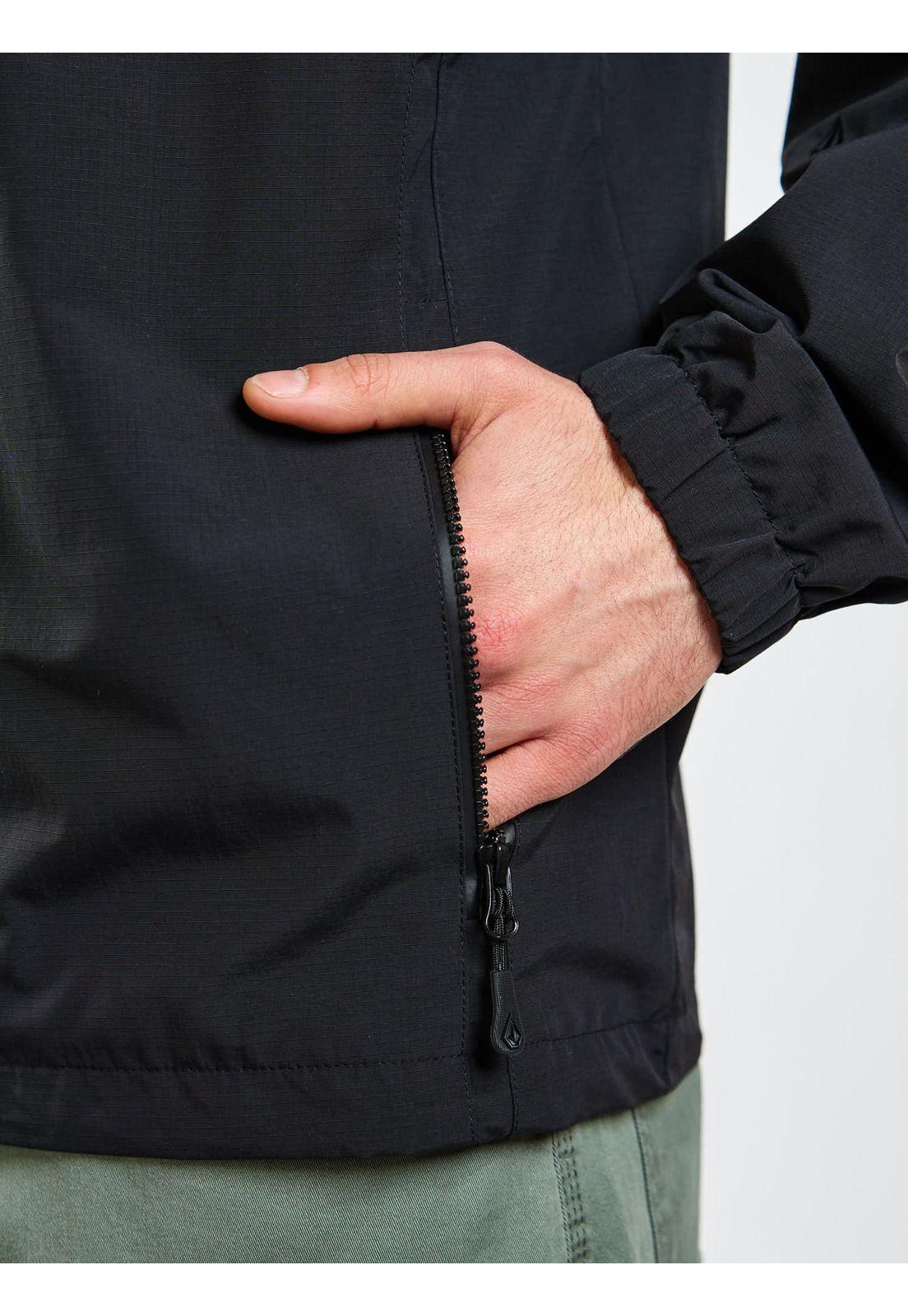 Cortaviento Pulse Negro Hombre Volcom-6