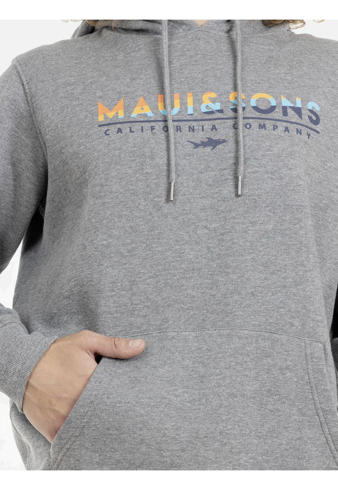 Poleron Hombre 5O426-MI21 Gris Maui and Sons-2