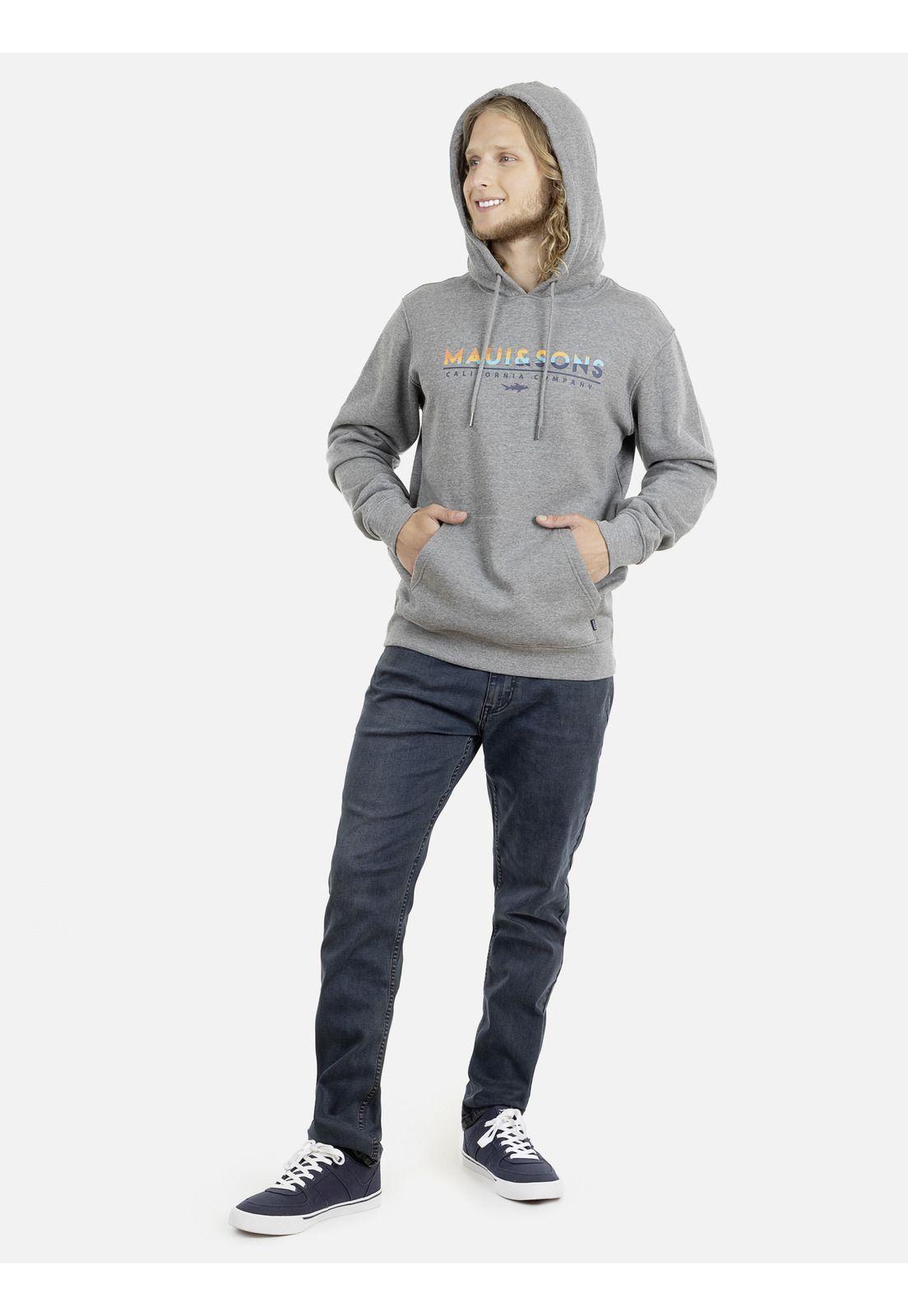 Poleron Hombre 5O426-MI21 Gris Maui and Sons-3