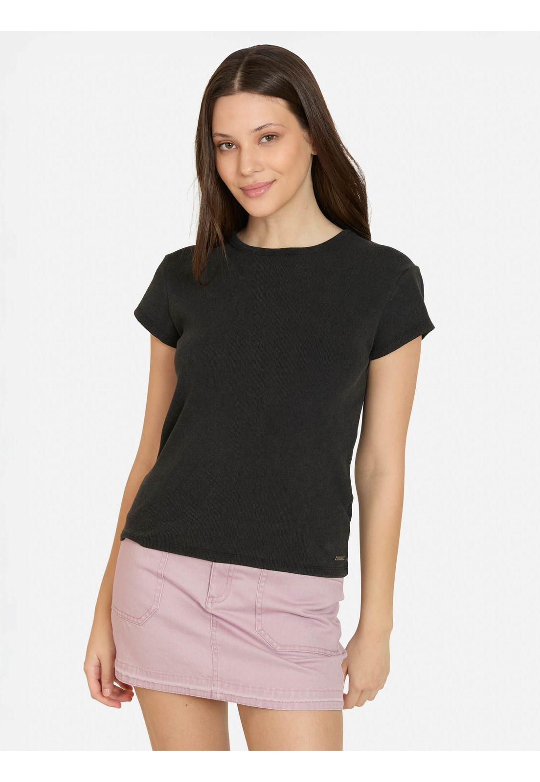 Polera MC Velanna Negro Mujer Maui And Sons-0