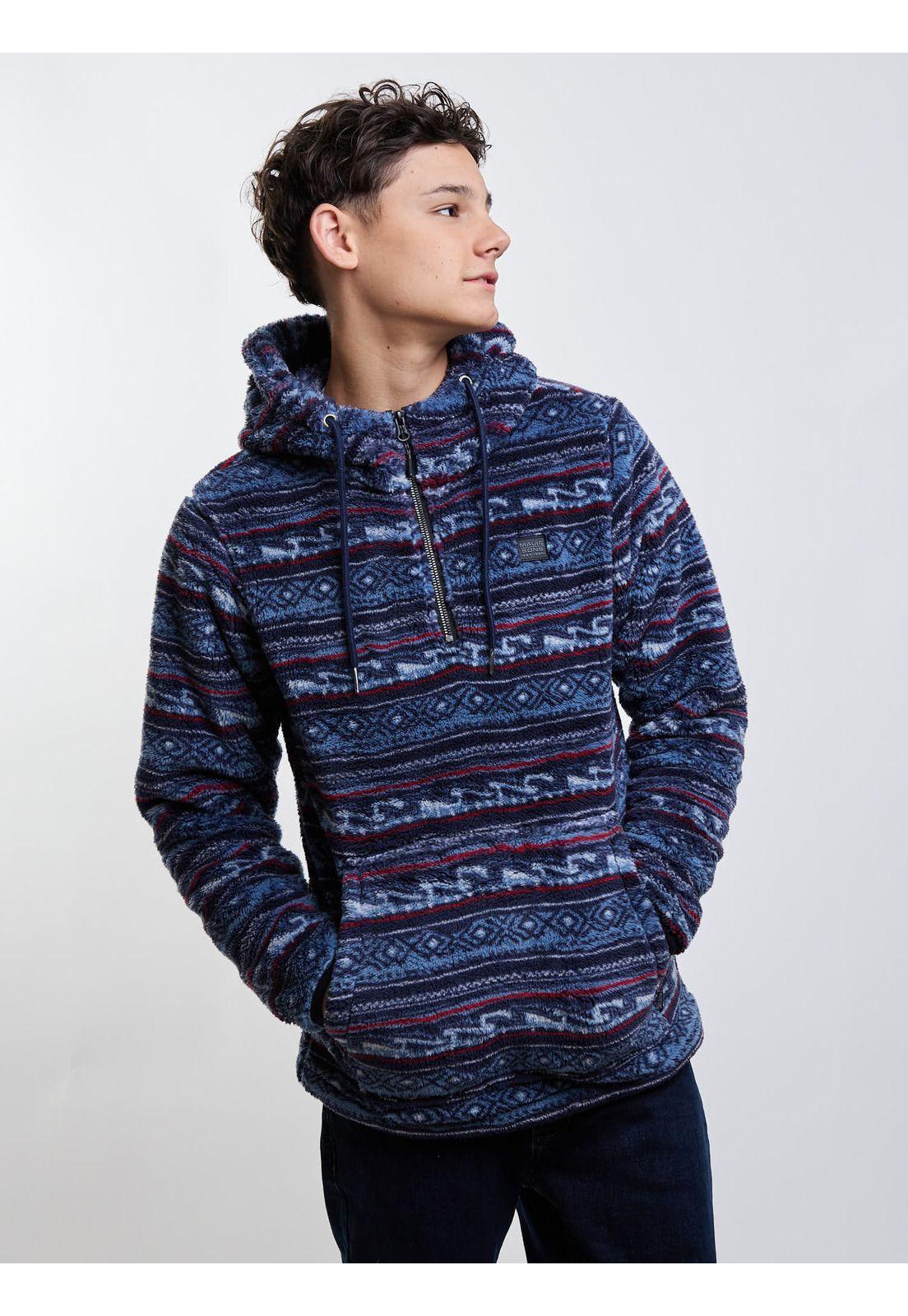 Poleron Chiporro Ancestral Multicolor Infantil Maui And Sons-6