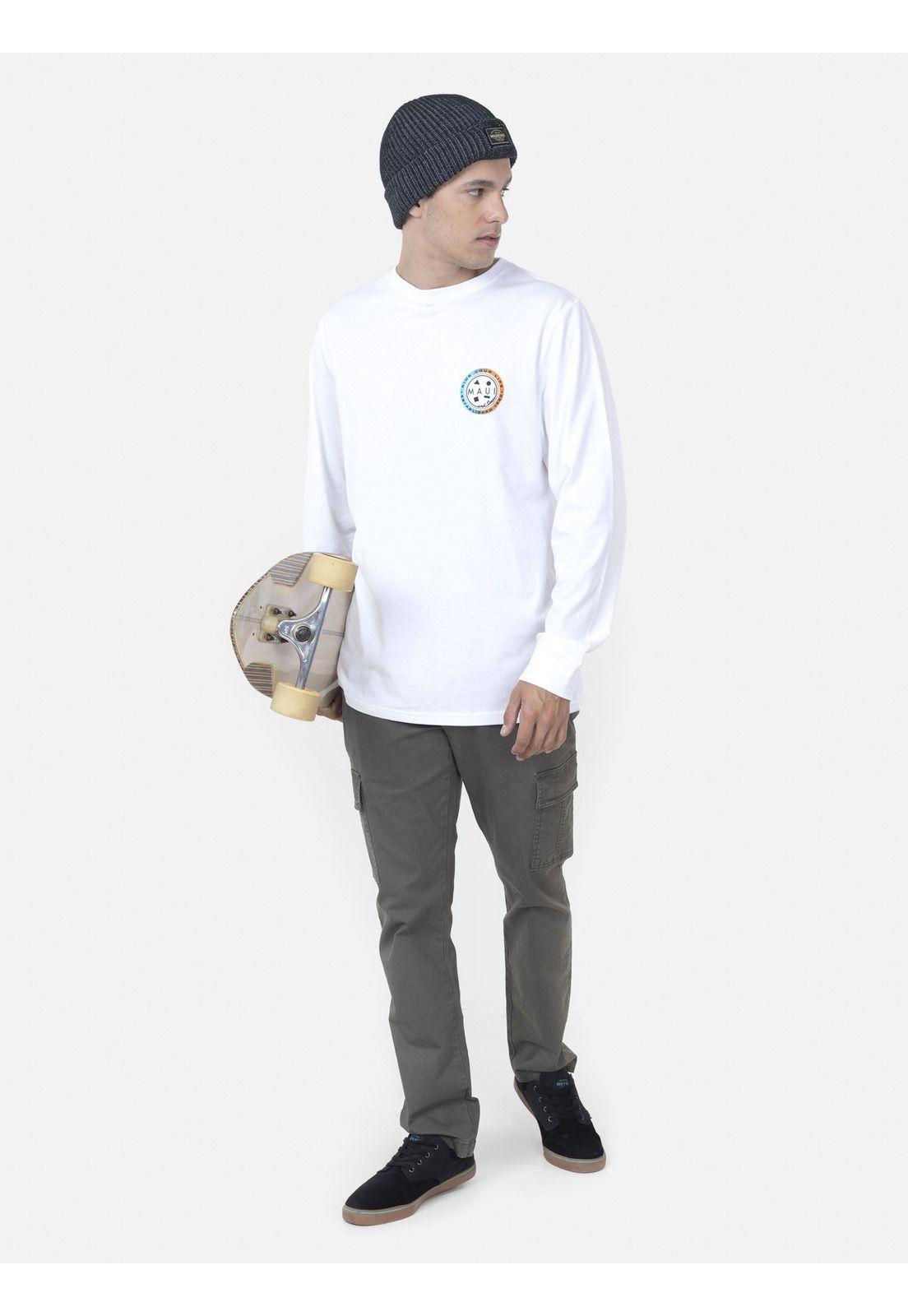 Polera ML Hombre 5P1224-MI22 Blanco Maui and Sons-3