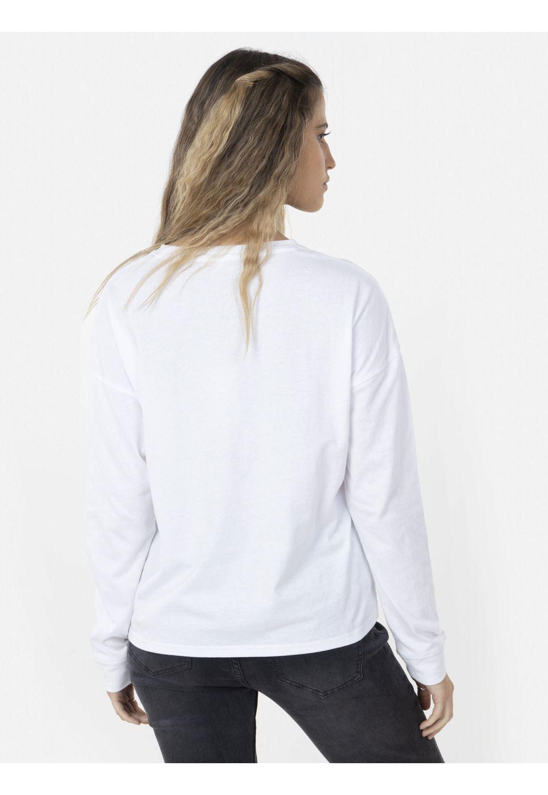 Polera SUMMER TOUR Mujer Blanco Maui and Sons-1