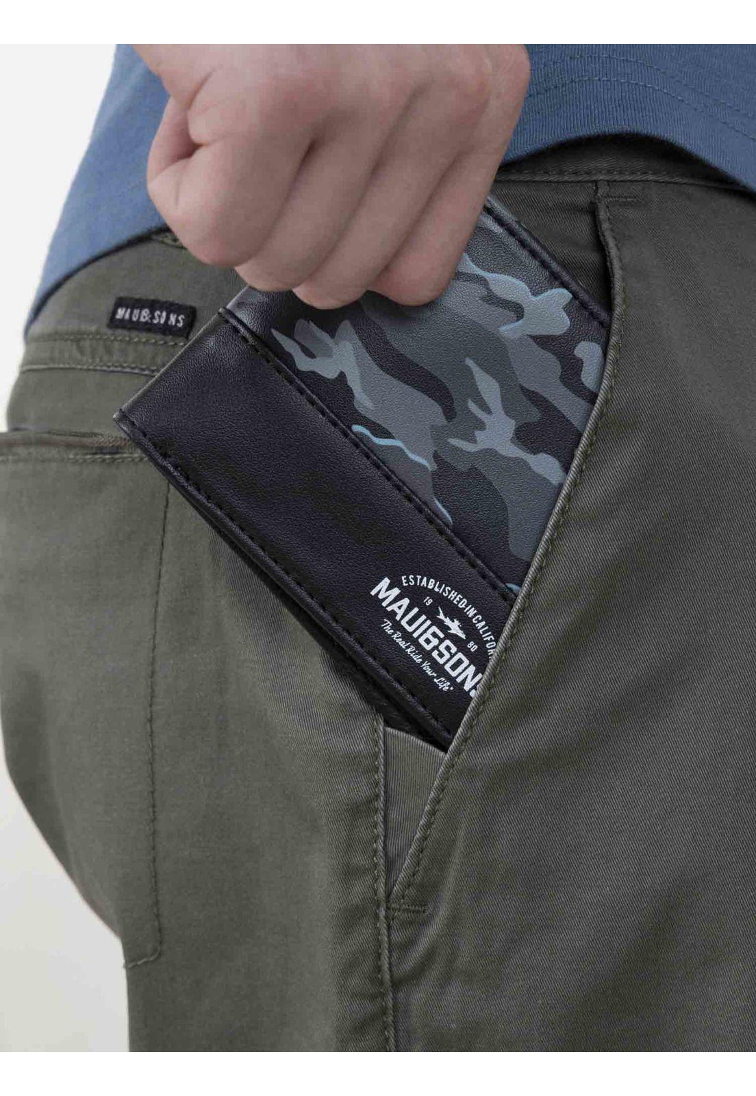 Pack Polera Billetera 5AV1559 Hombre Azul Maui and Sons-0