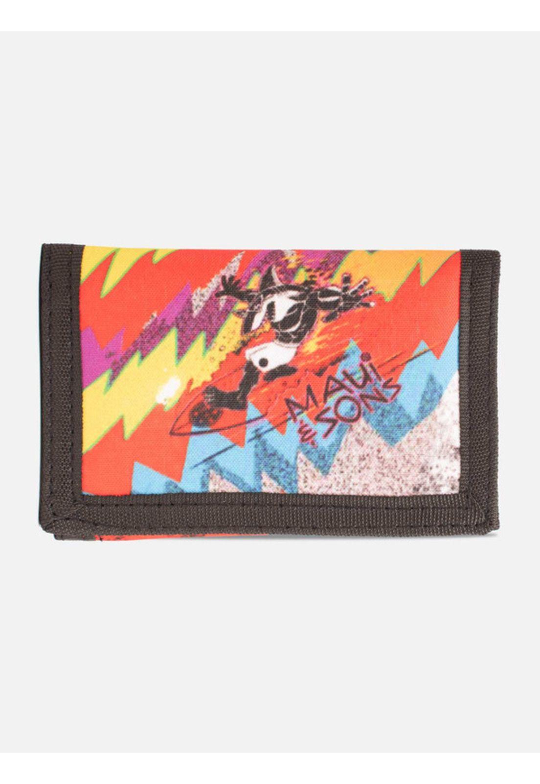Billetera Shark Swell Multicolor Niño Maui and sons-0