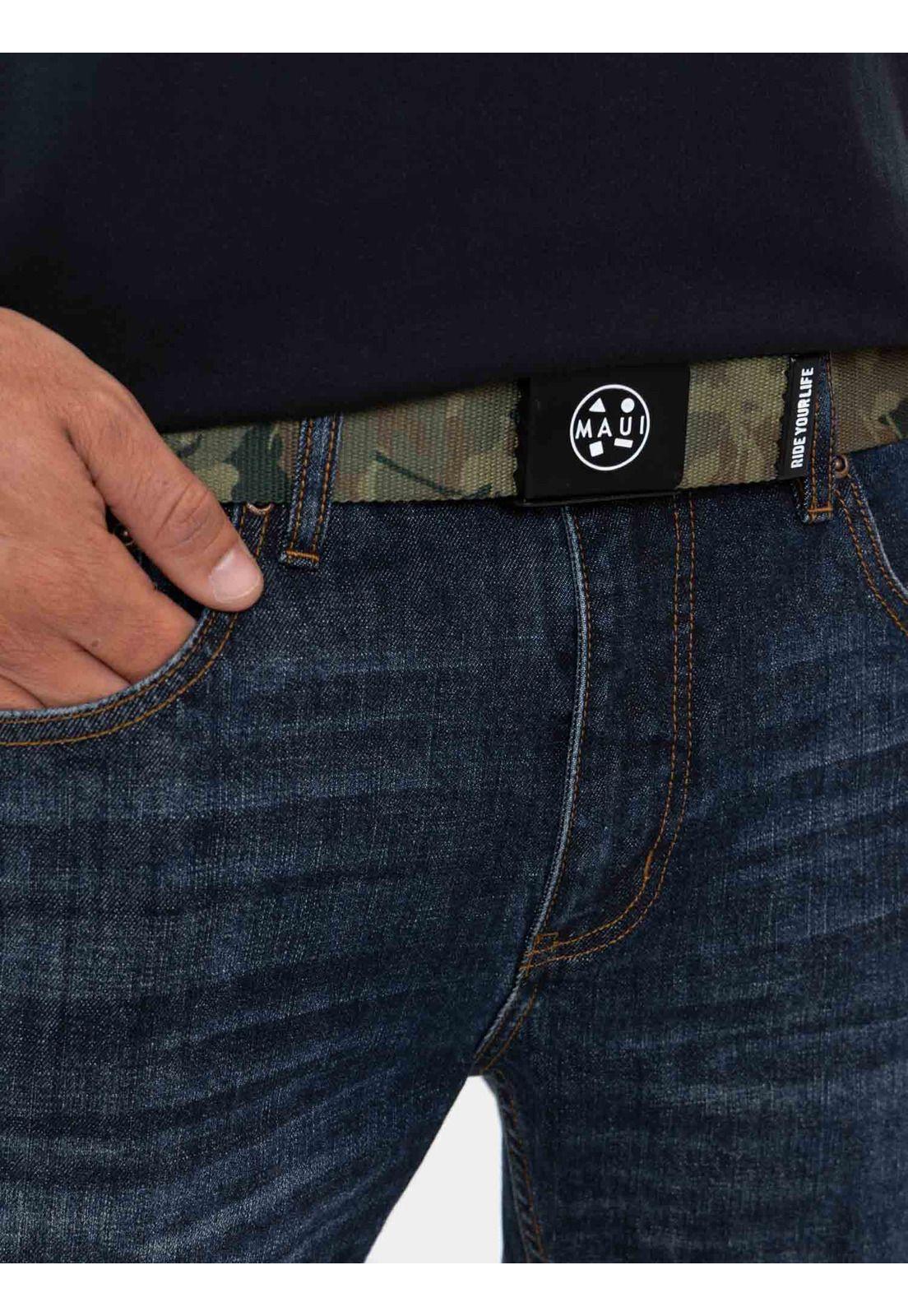 Pack Polera Cinturon Stardust Negro Hombre Maui And Sons-2