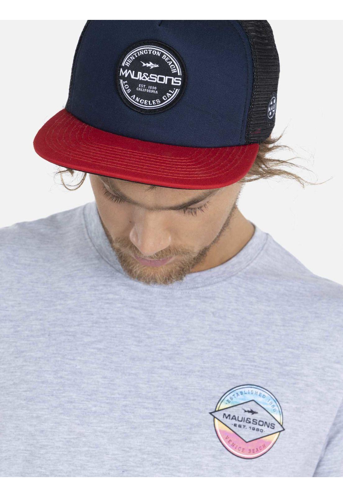 Pack Polera Jockey 5AV1564 Hombre Gris Maui and Sons-2