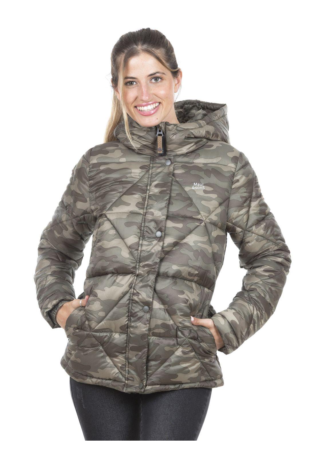 Parka Mujer 5PK1242-WI20 Verde Maui and Sons-0
