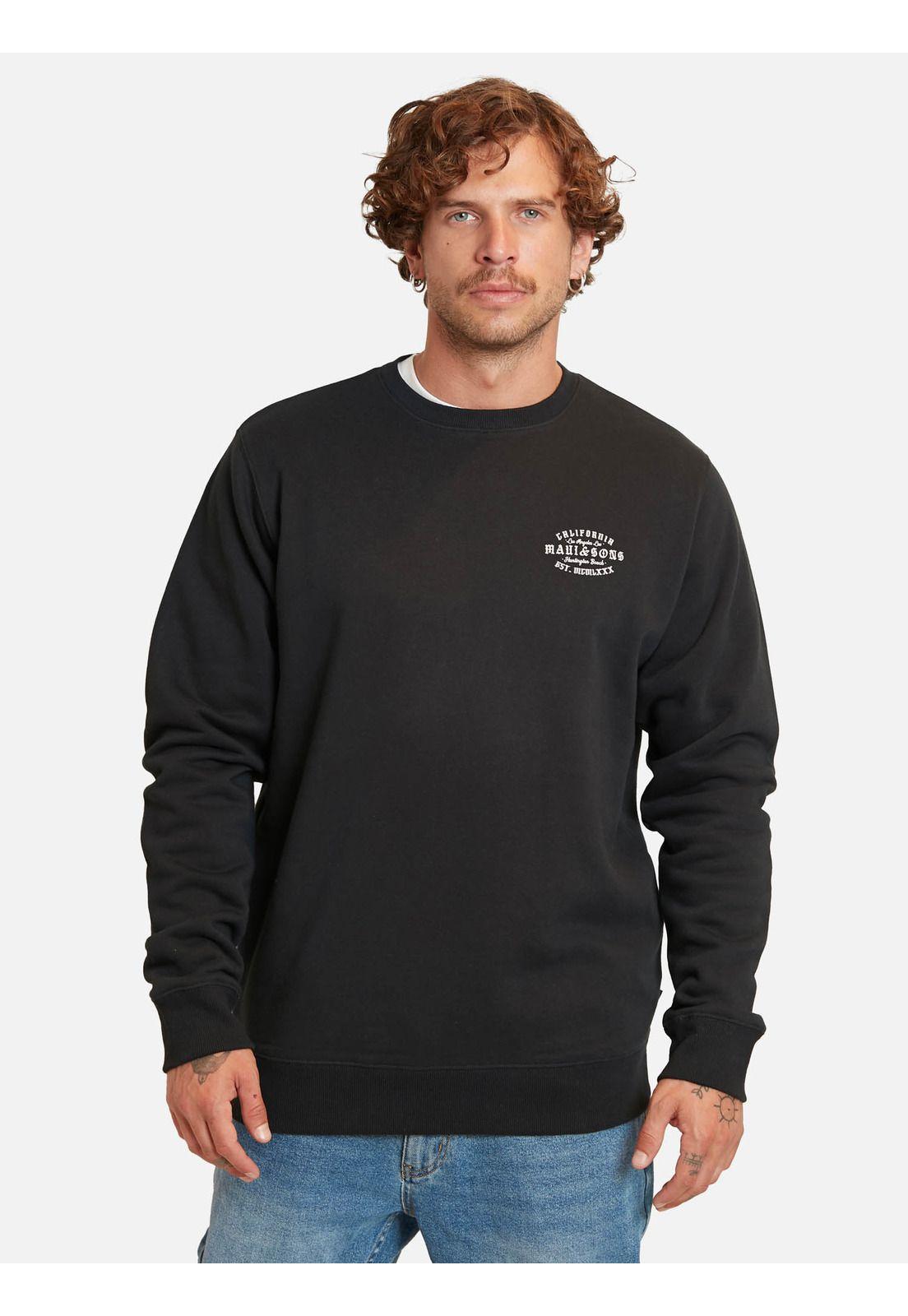 Poleron Los Angeles Lax Negro Hombre Maui And Sons-0