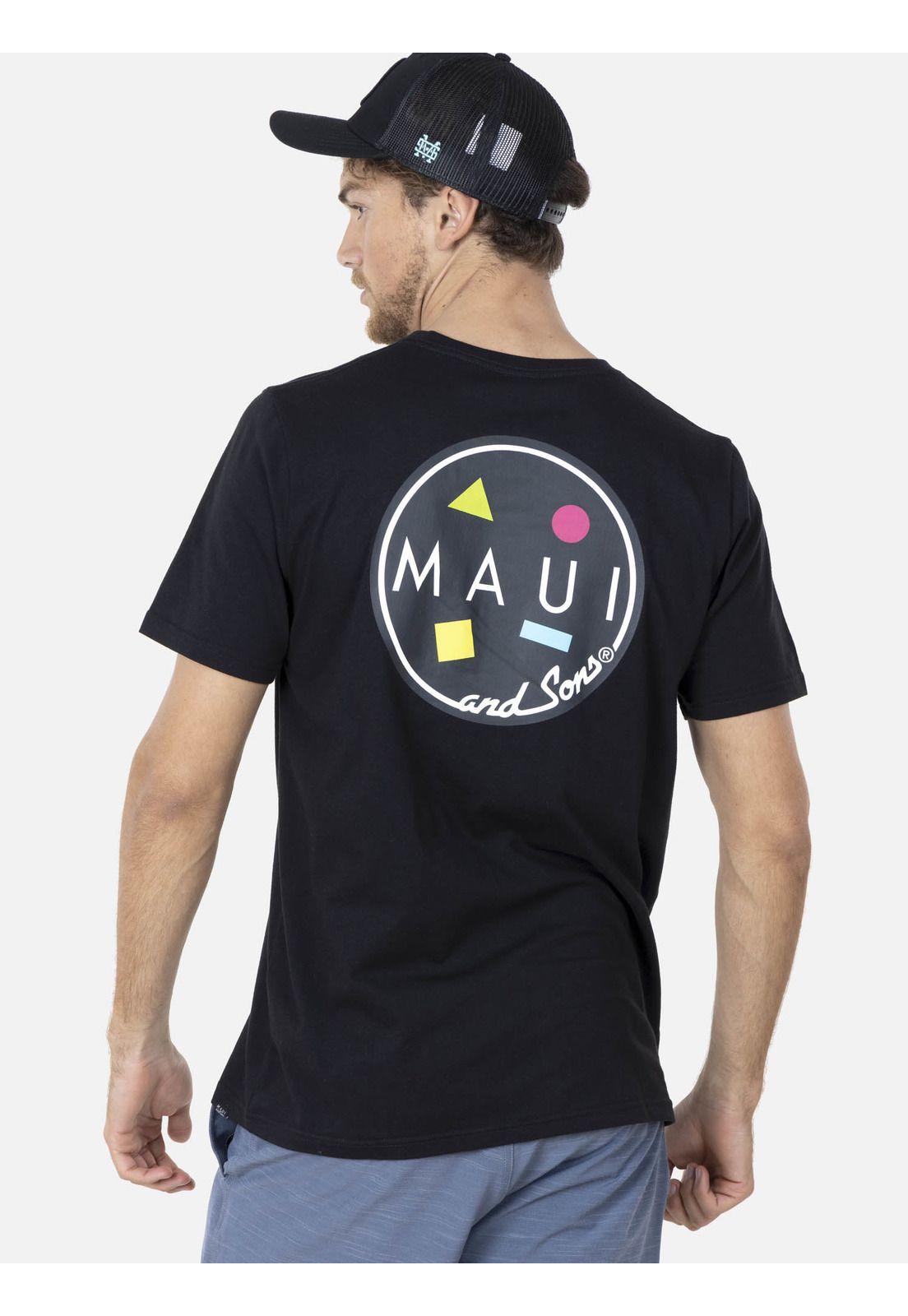 Polera COOKIE Hombre Negro Maui and Sons-1